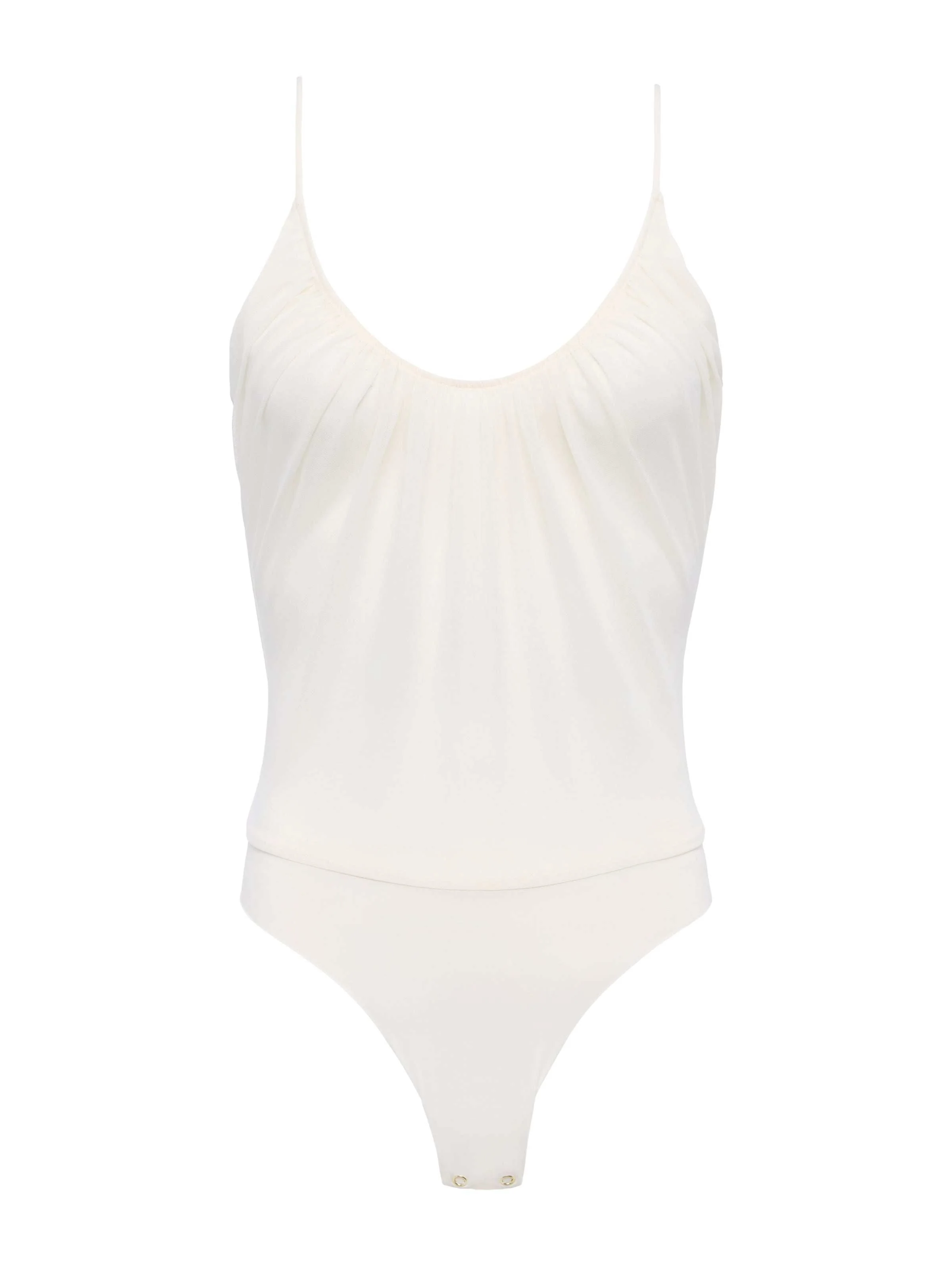 L'AGENCE - Gelina Mesh Bodysuit - Image 5