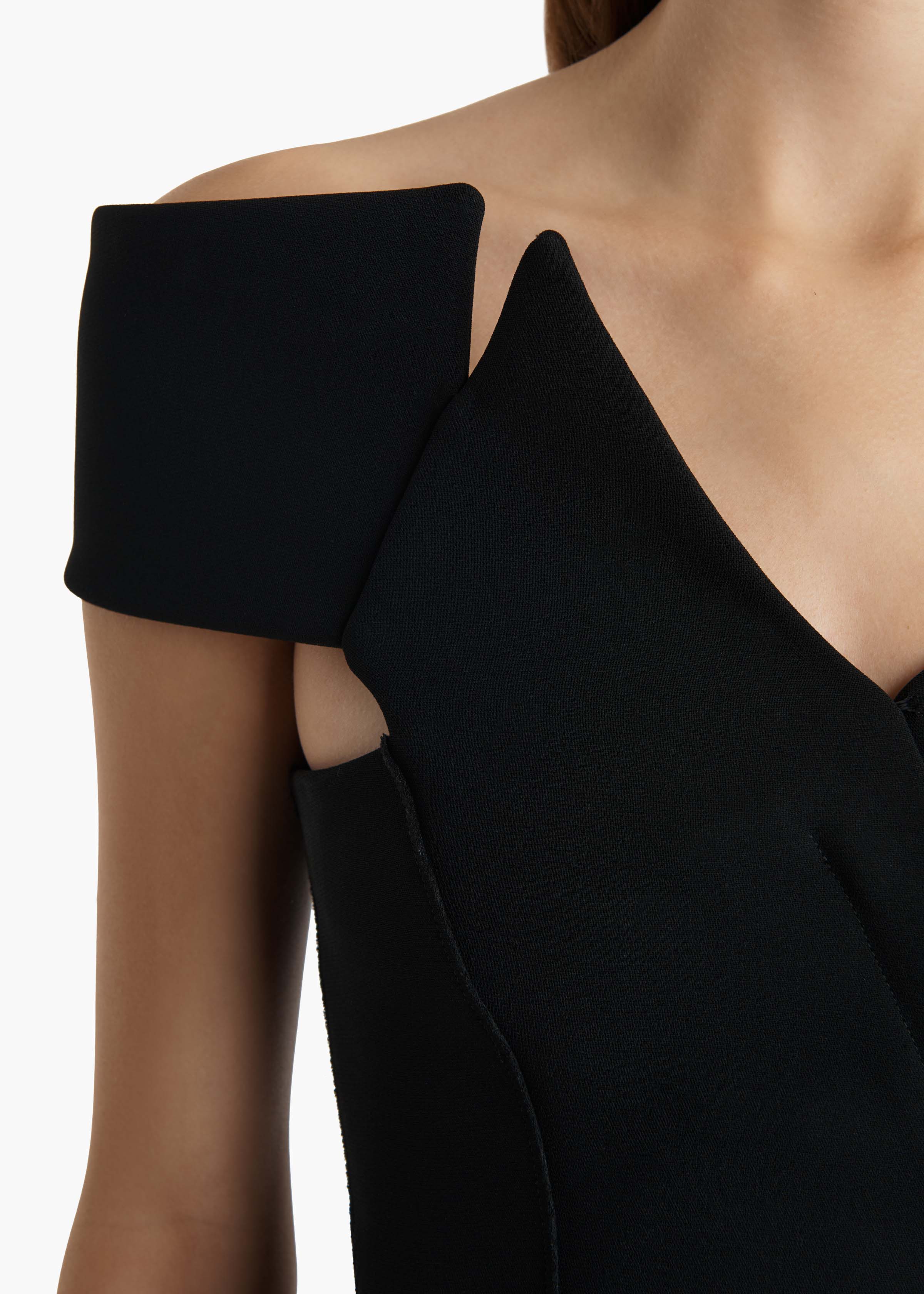 Khaite - Gene Dress in Black - Image 4