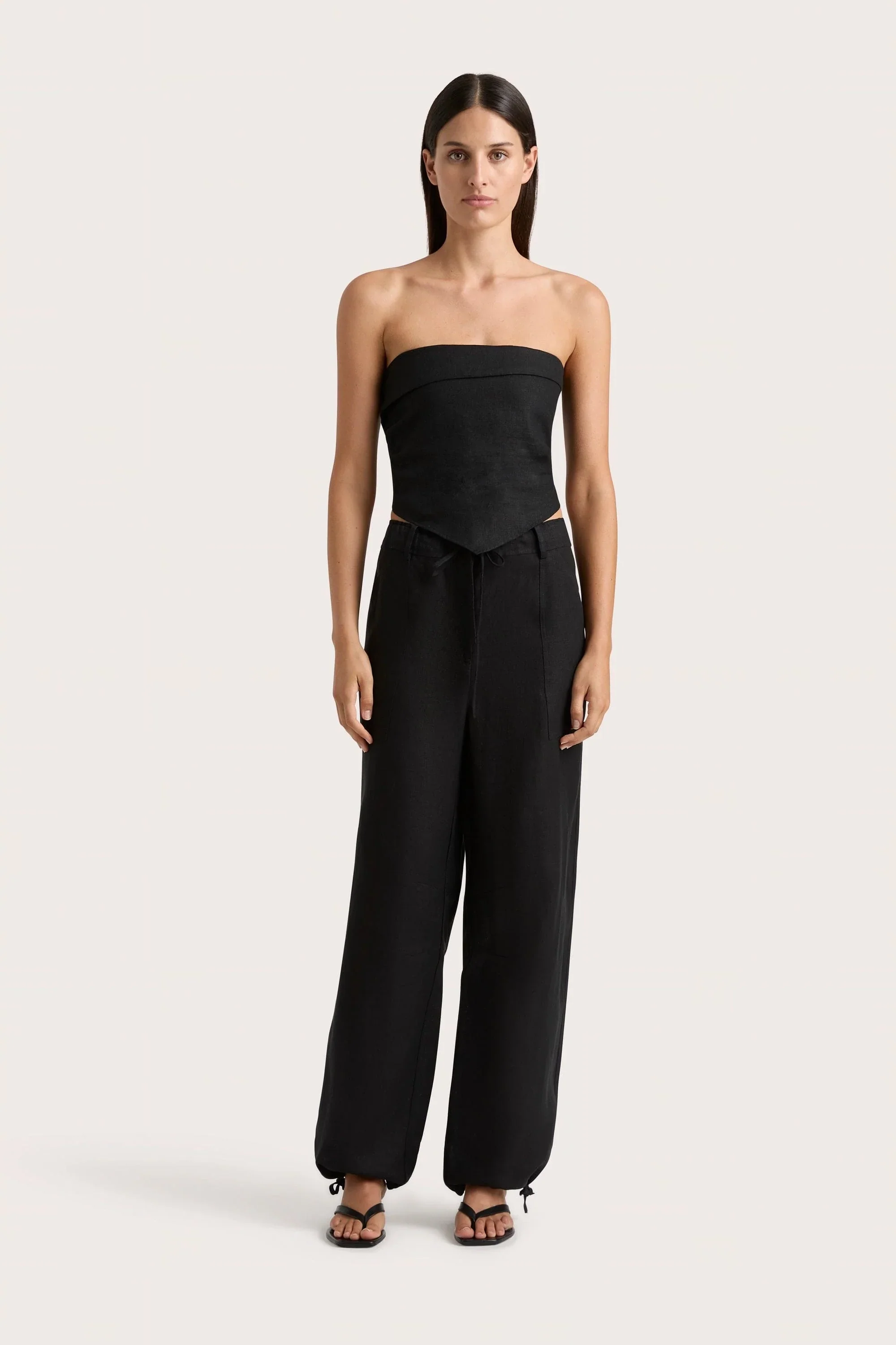 Faithfull - Geriba Pant Black - Final Sale