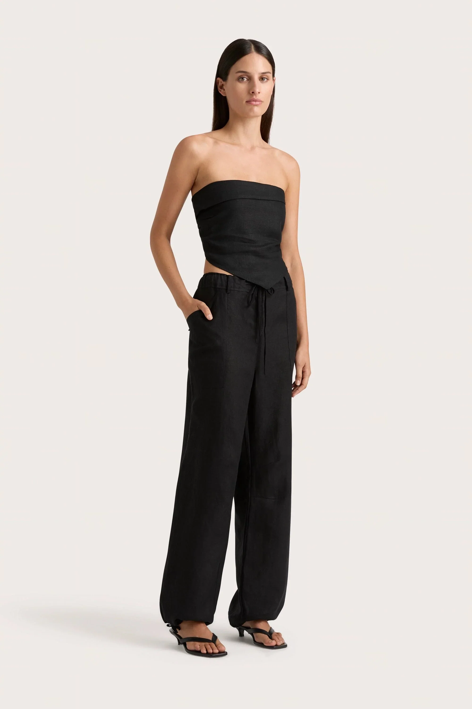 Faithfull - Geriba Pant Black - Final Sale - Image 4