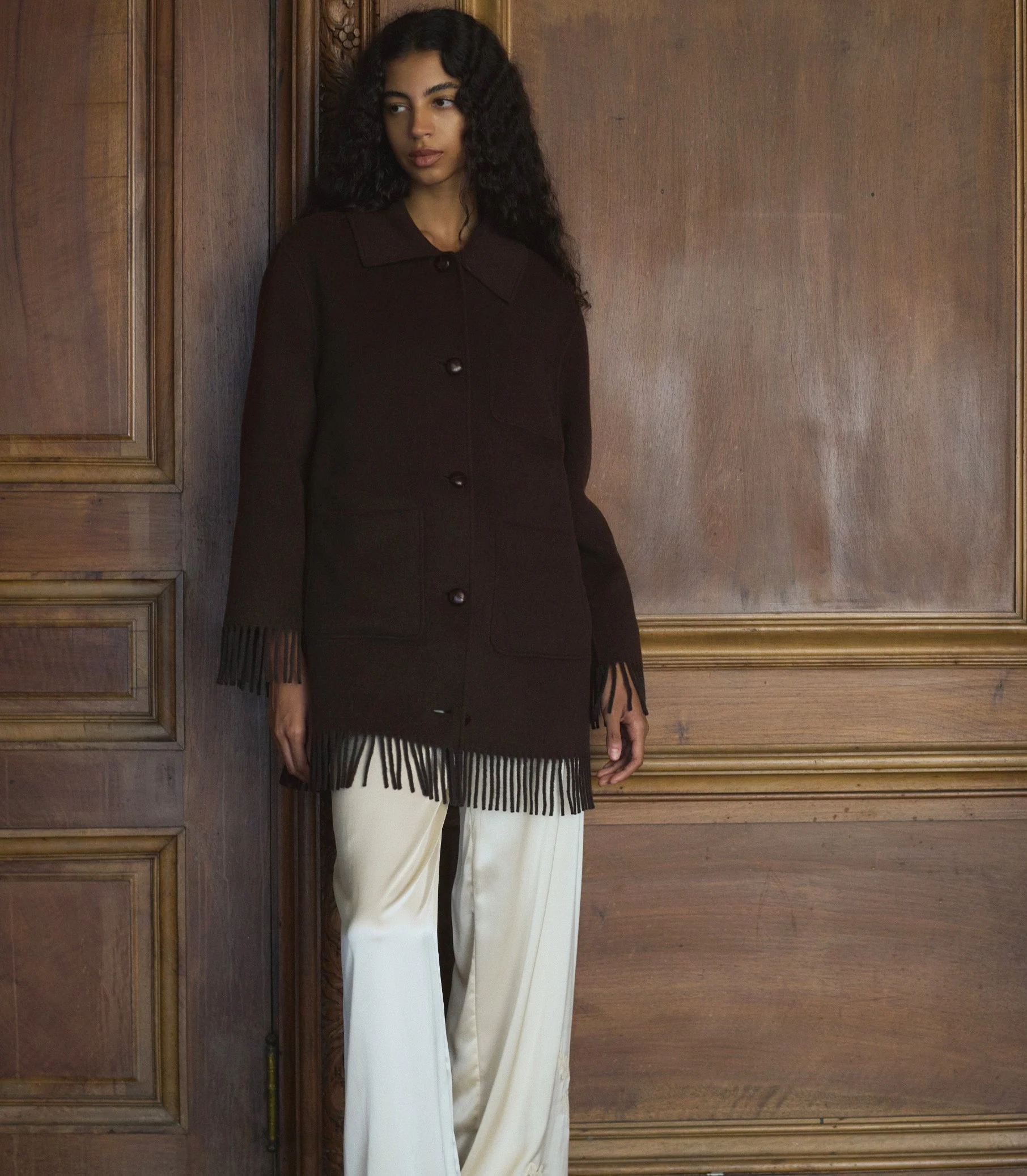 DOEN - GERMAIN FRINGE COAT - Image 2