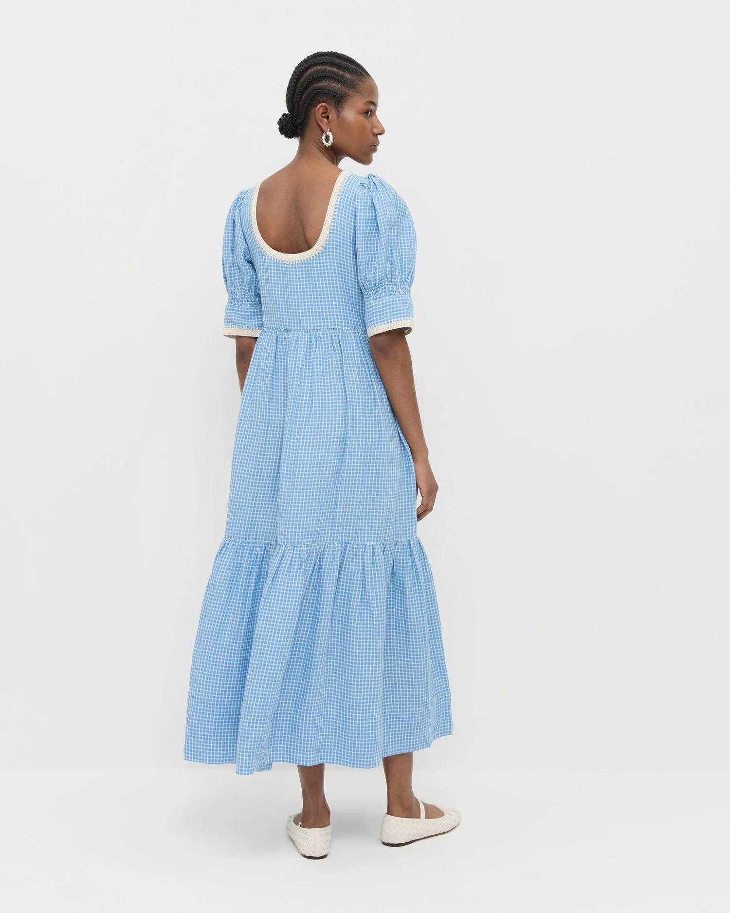 Loeffler Randall - Gillian Puff - Sleeve Dress - Image 3