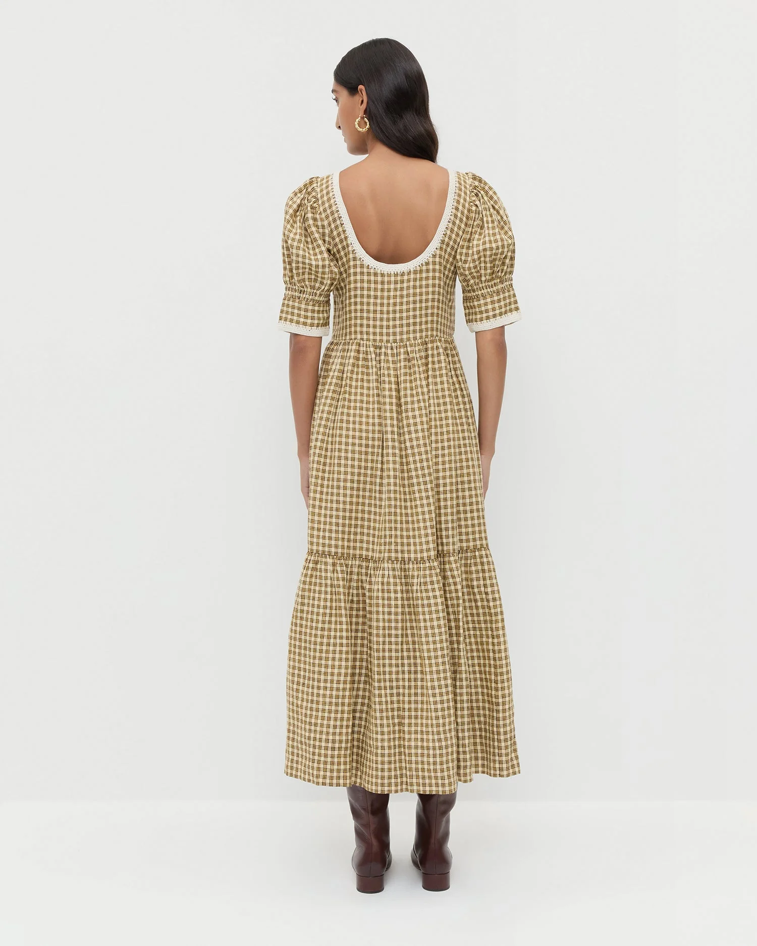 Loeffler Randall - Gillian Puff - Sleeve Dress - Image 3