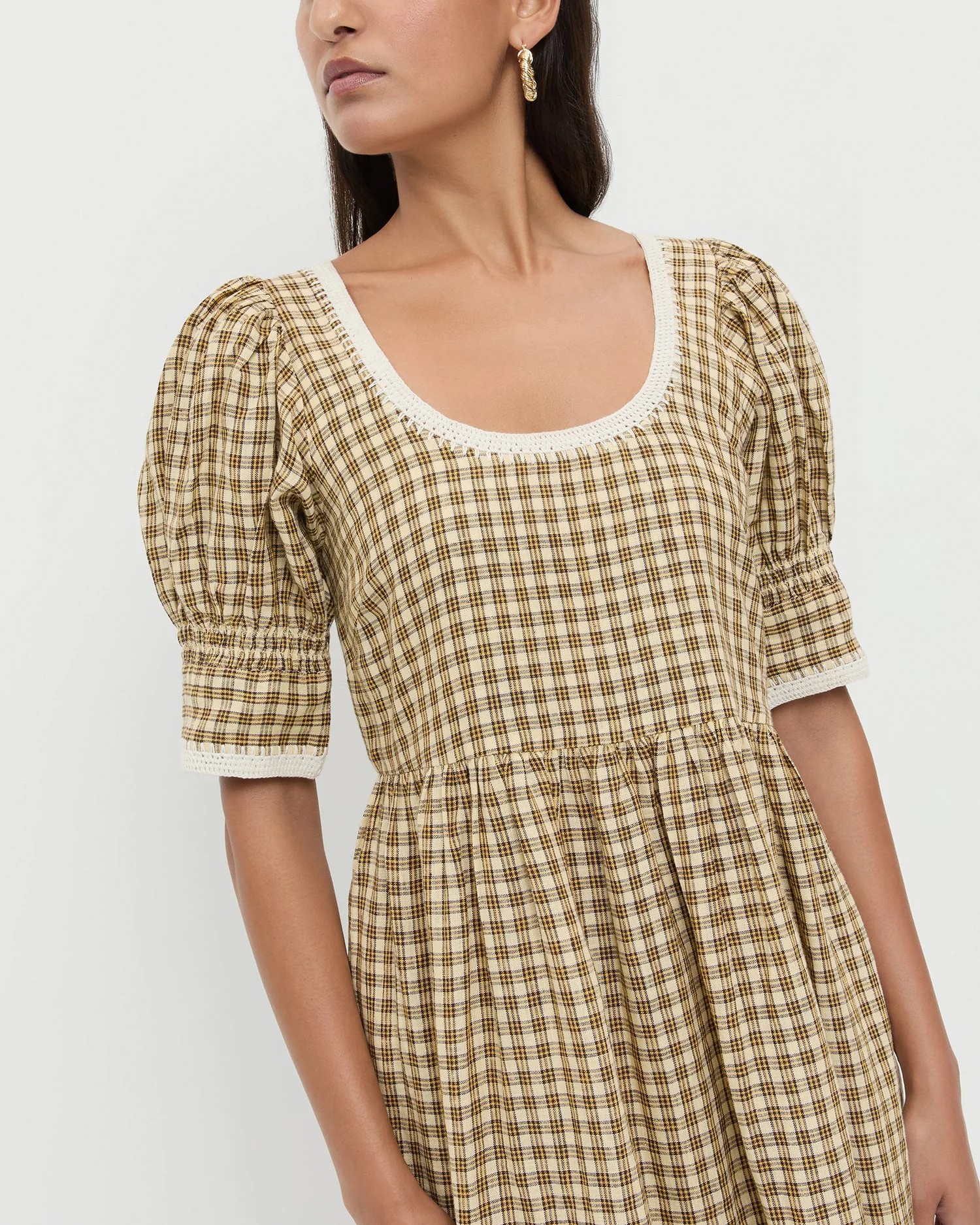 Loeffler Randall - Gillian Puff - Sleeve Dress - Image 4