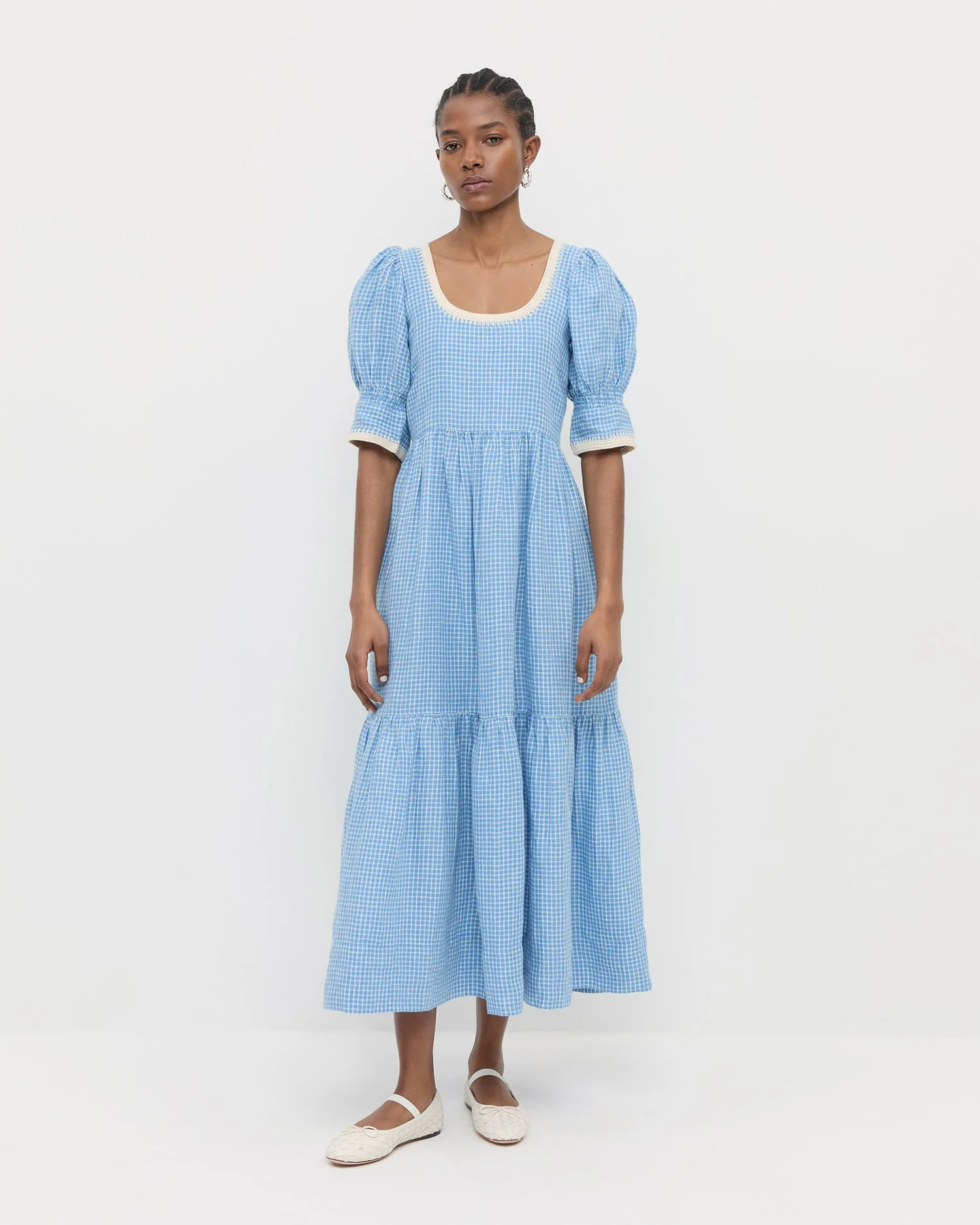 Loeffler Randall - Gillian Puff - Sleeve Dress - Image 2