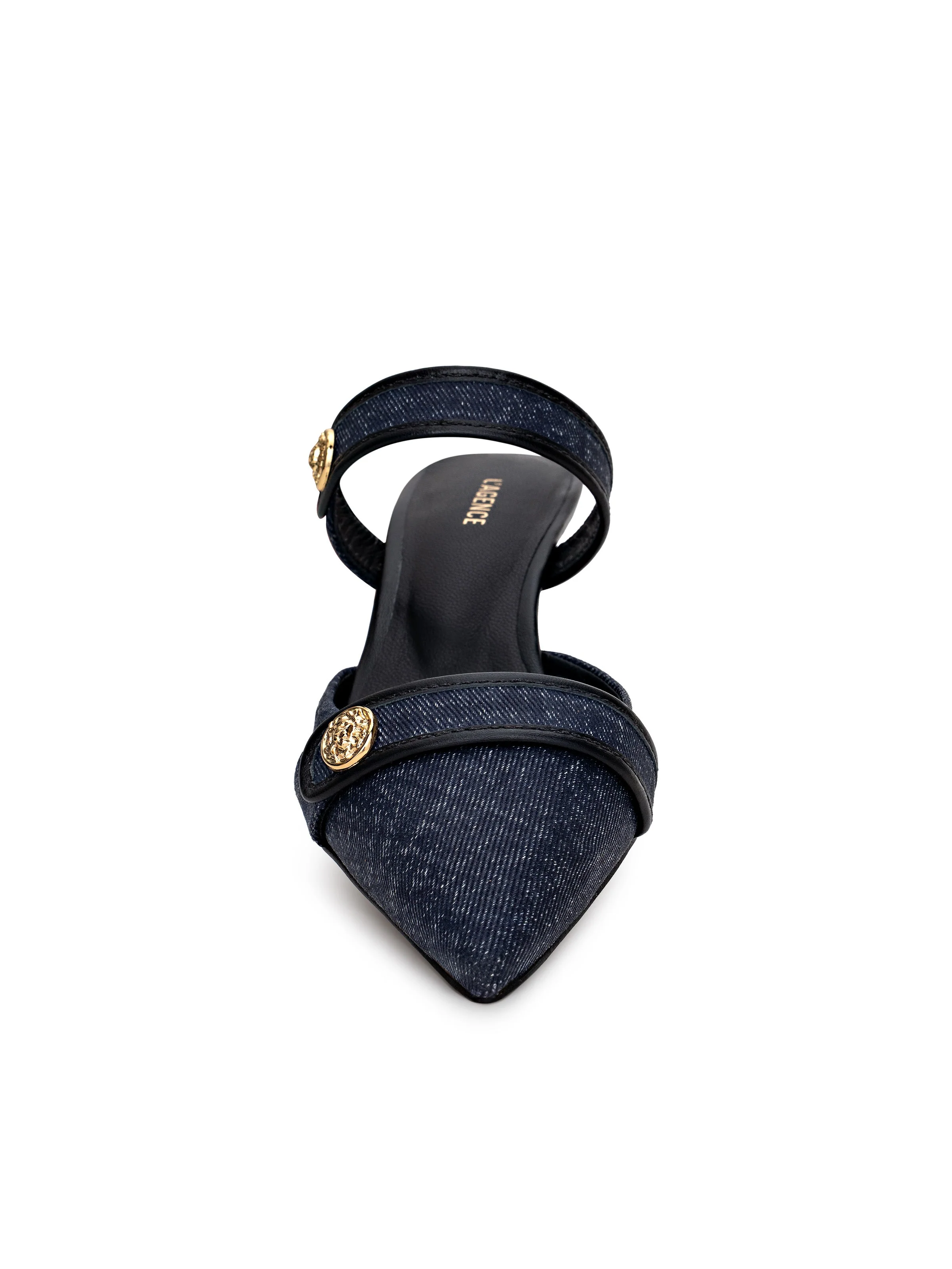 L'AGENCE - Gilliane Heeled Mule - Image 3