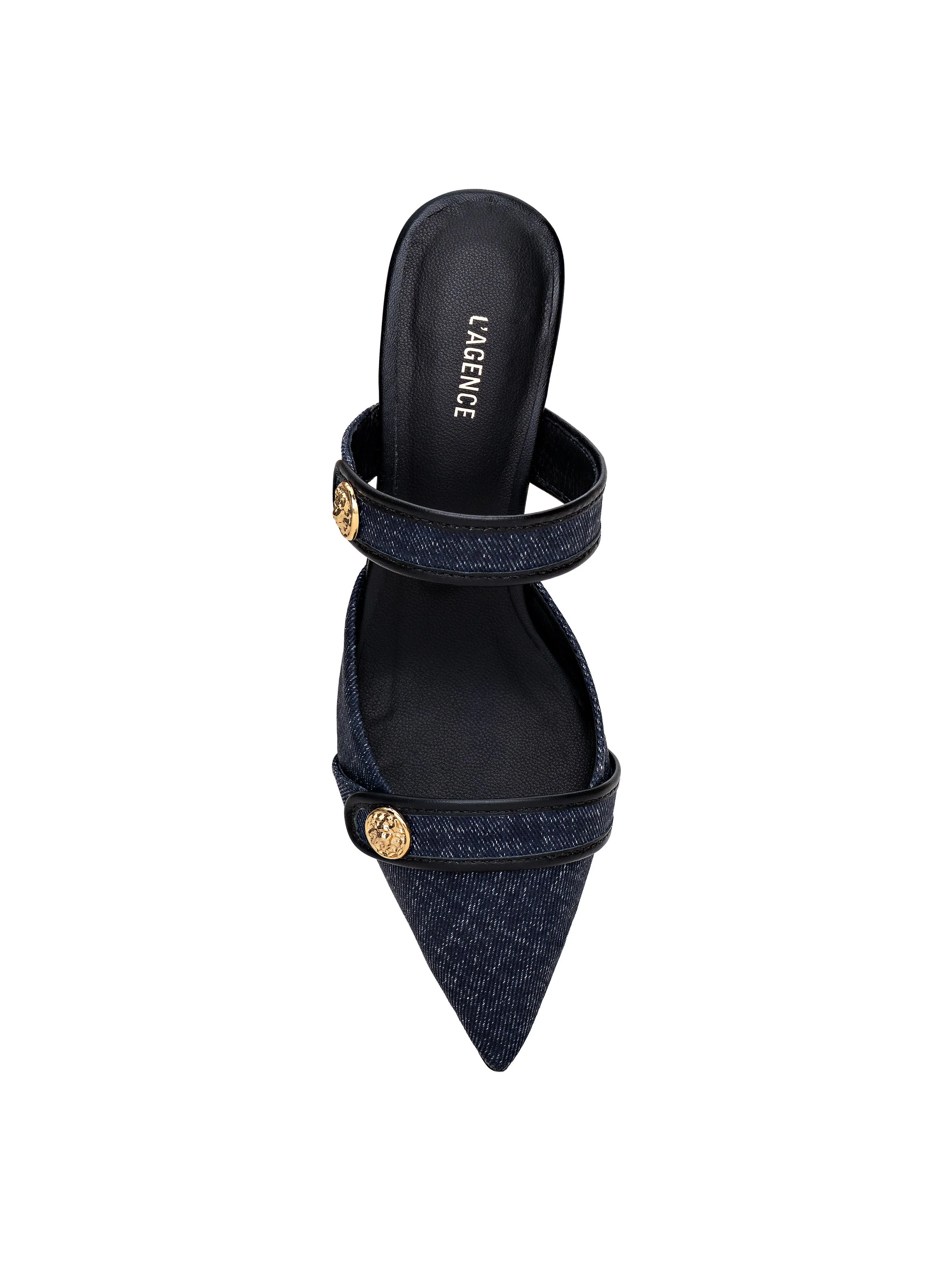 L'AGENCE - Gilliane Heeled Mule - Image 5