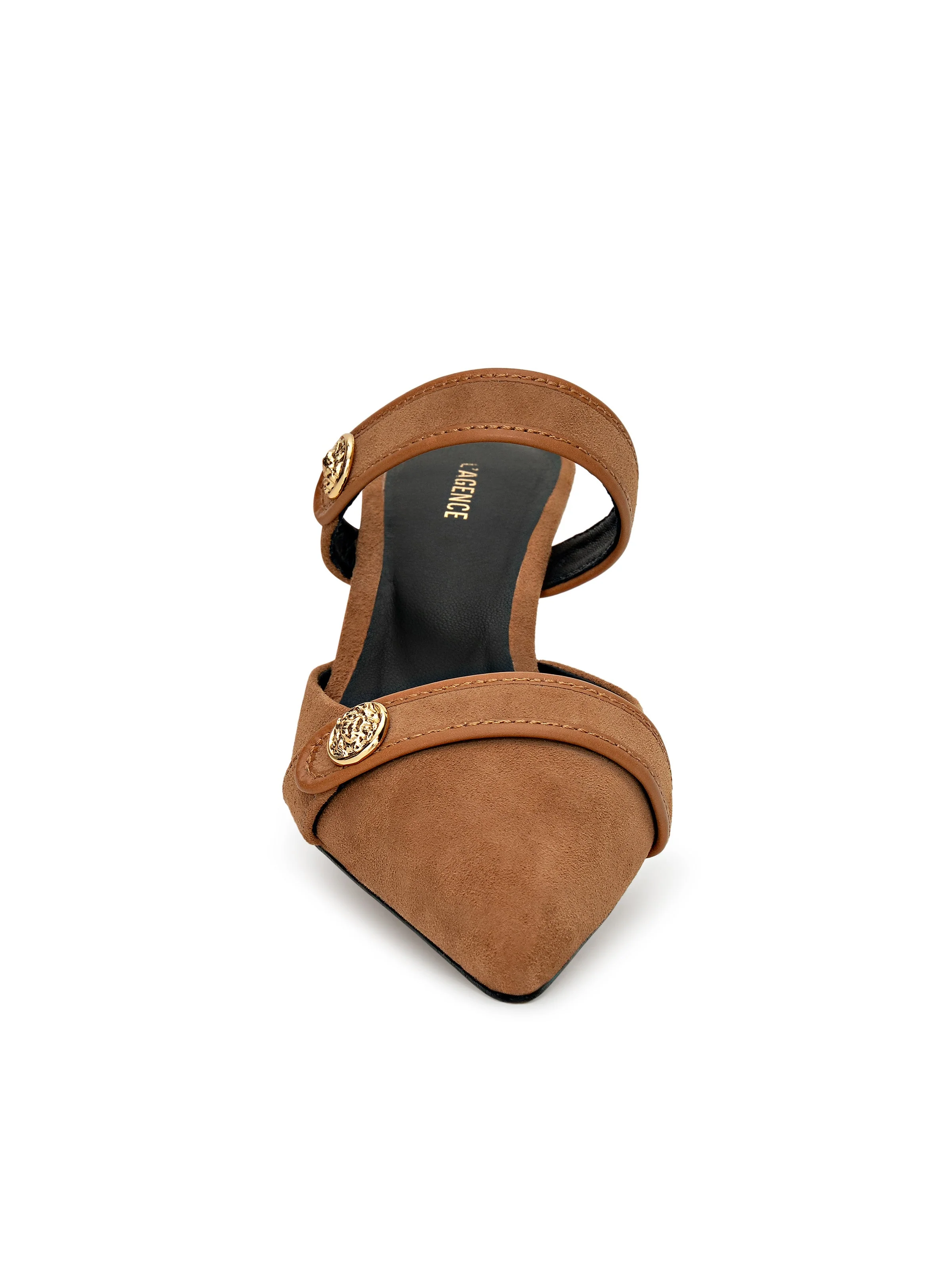 L'AGENCE - Gilliane Heeled Mule - Image 3