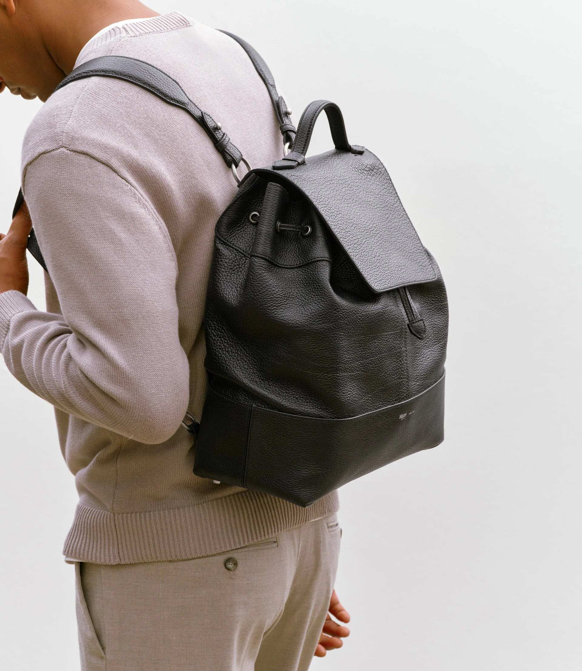 Metier - Glide Backpack Full Grain Black - Image 2