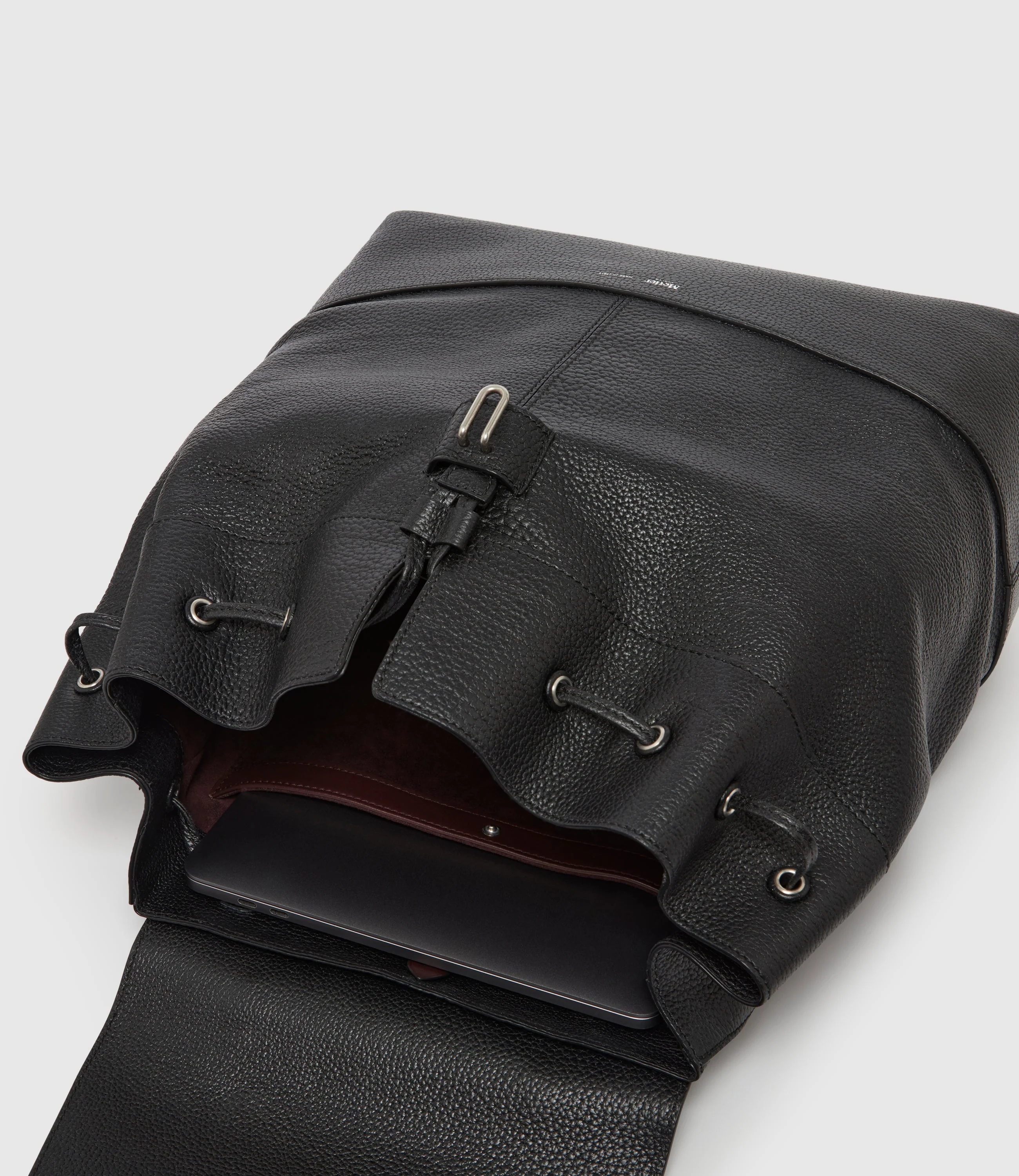 Metier - Glide Backpack Full Grain Black - Image 3