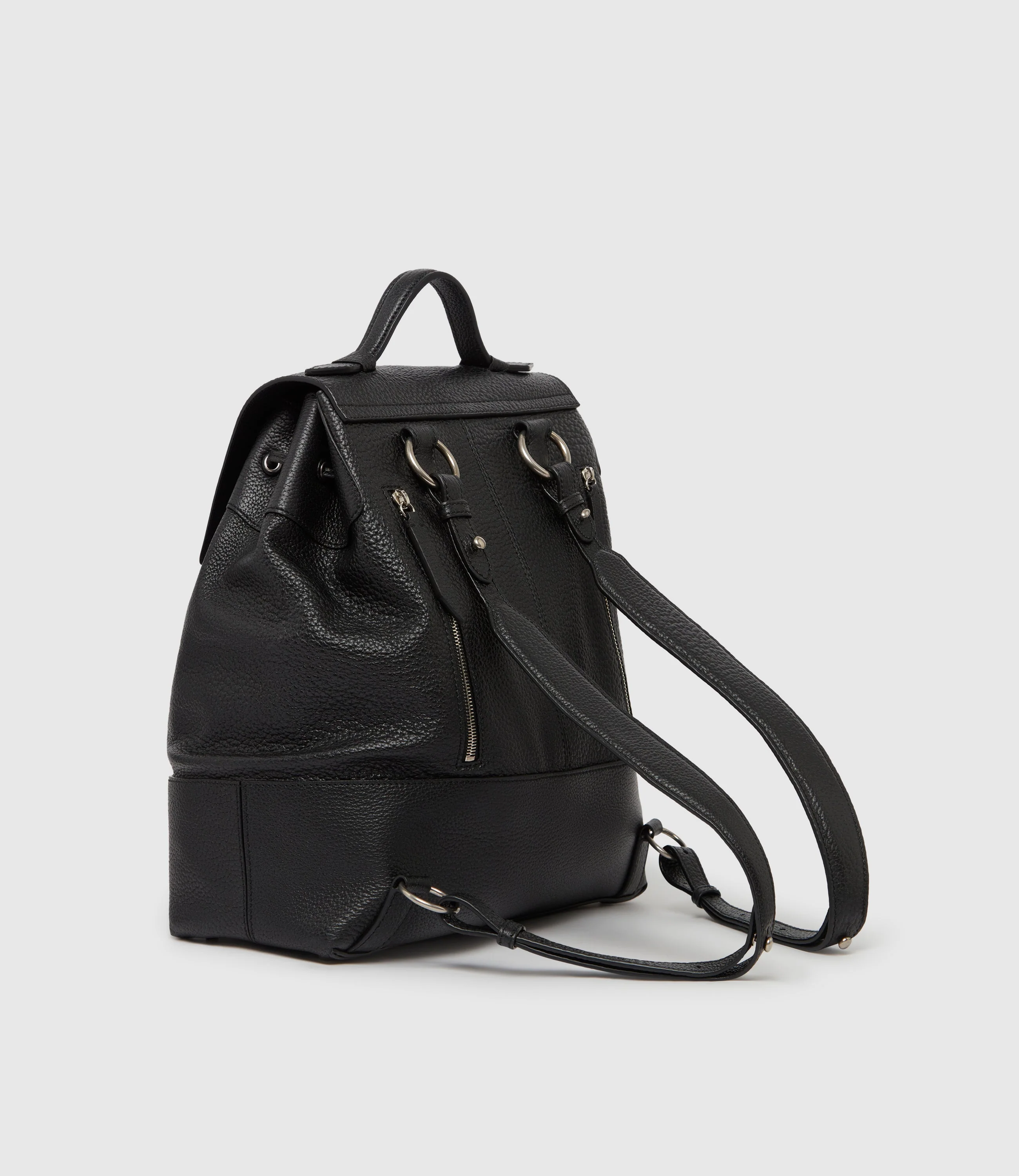 Metier - Glide Backpack Full Grain Black - Image 4
