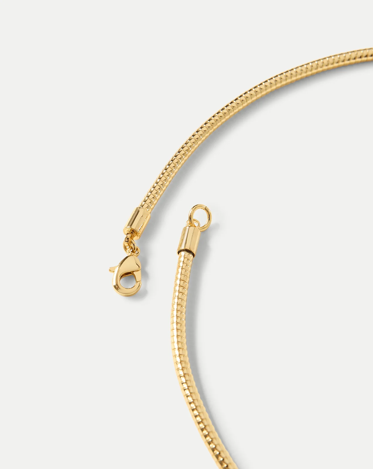 Veronica Beard - Gold Snake Chain Pendant Necklace - Image 4
