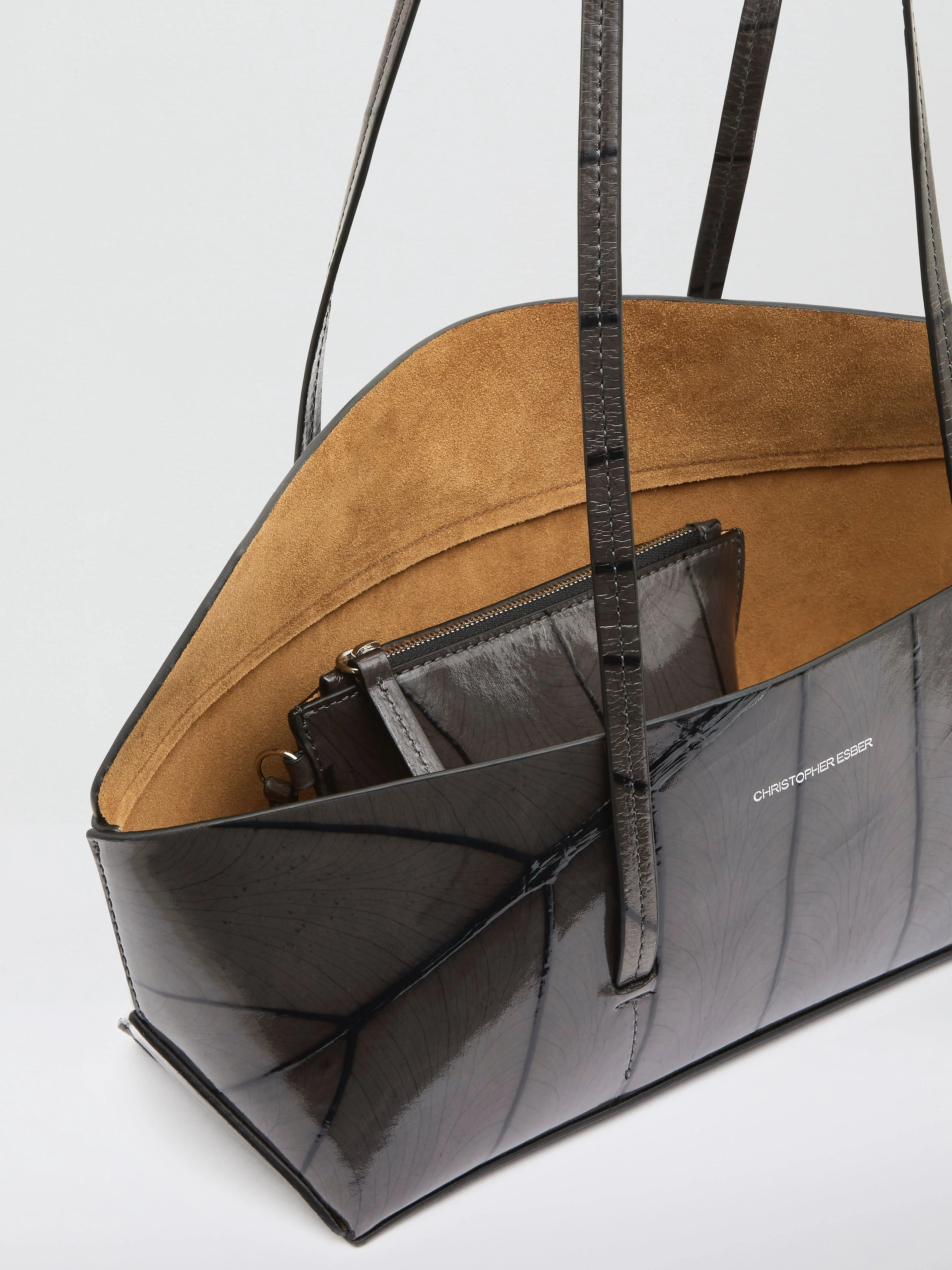 Christopher Esber - Gondola Leaf Mini Tote - Image 4