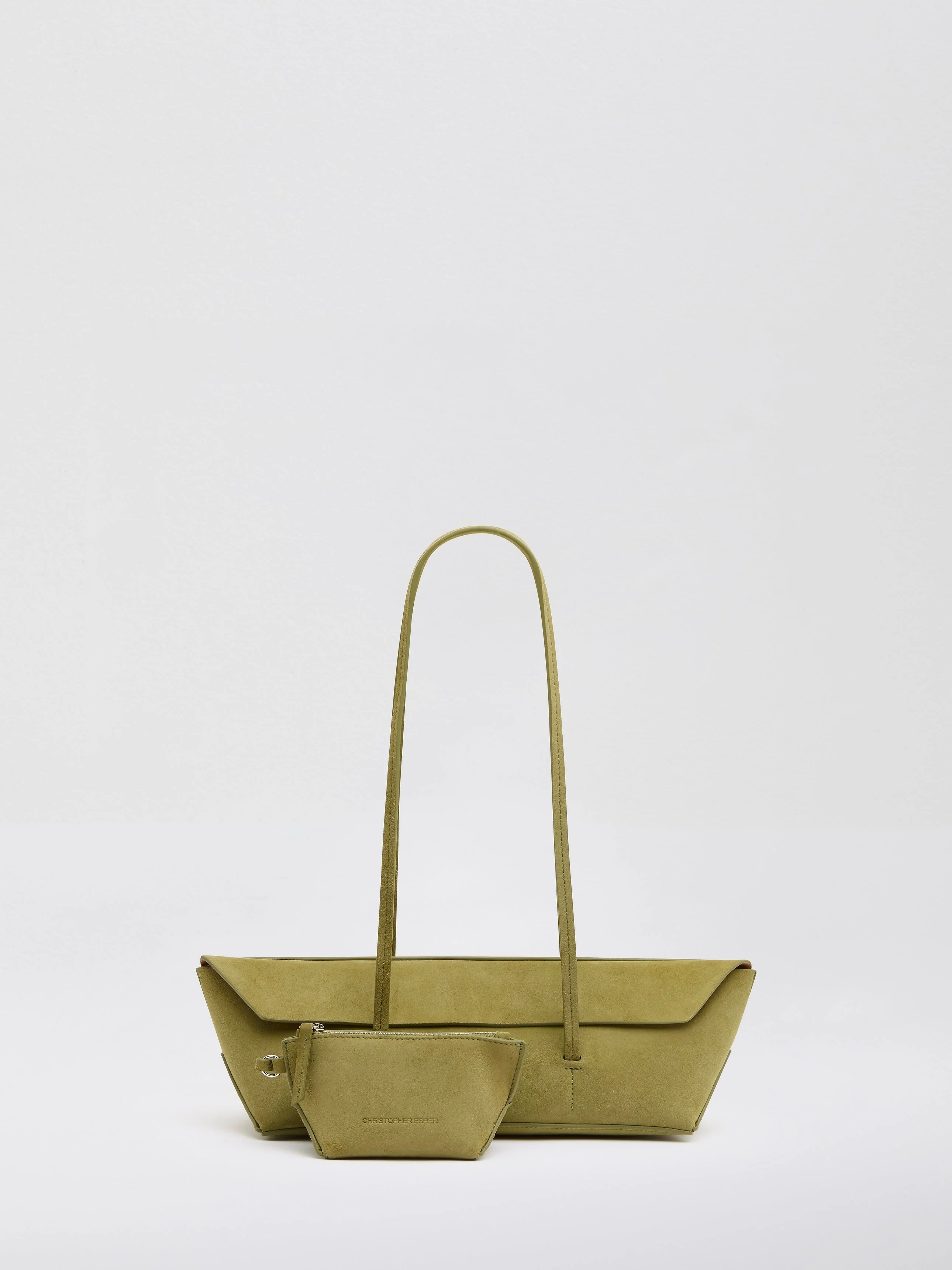 Christopher Esber - Gondola Suede Mini Tote - Image 6