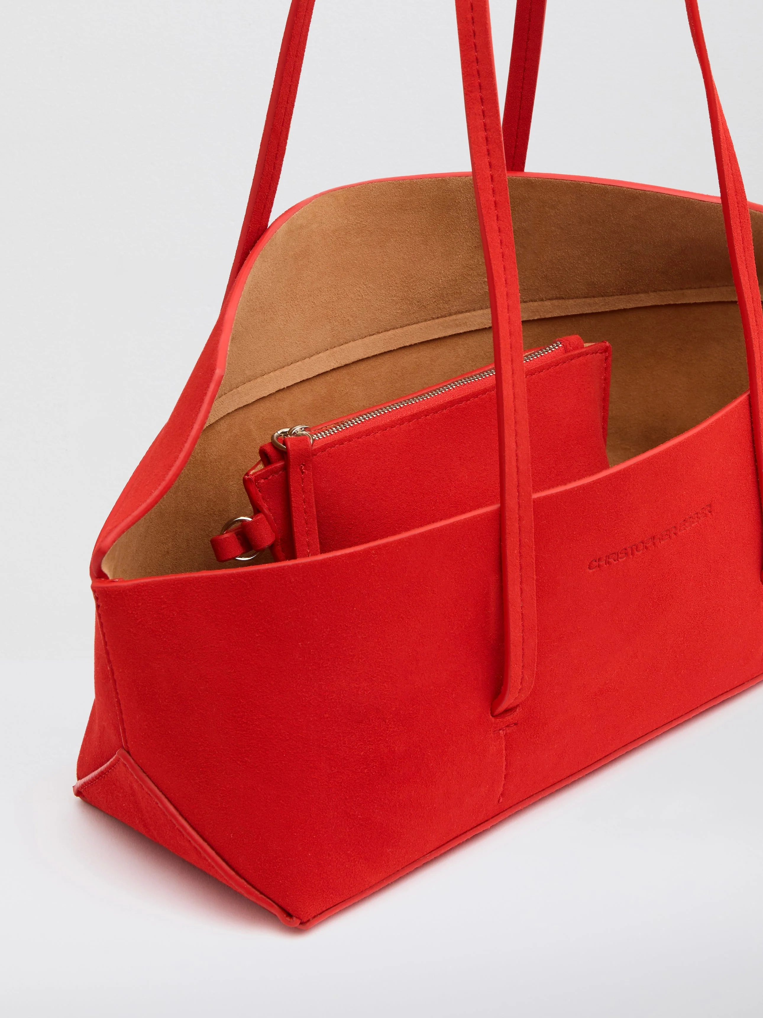Christopher Esber - Gondola Suede Mini Tote - Image 5