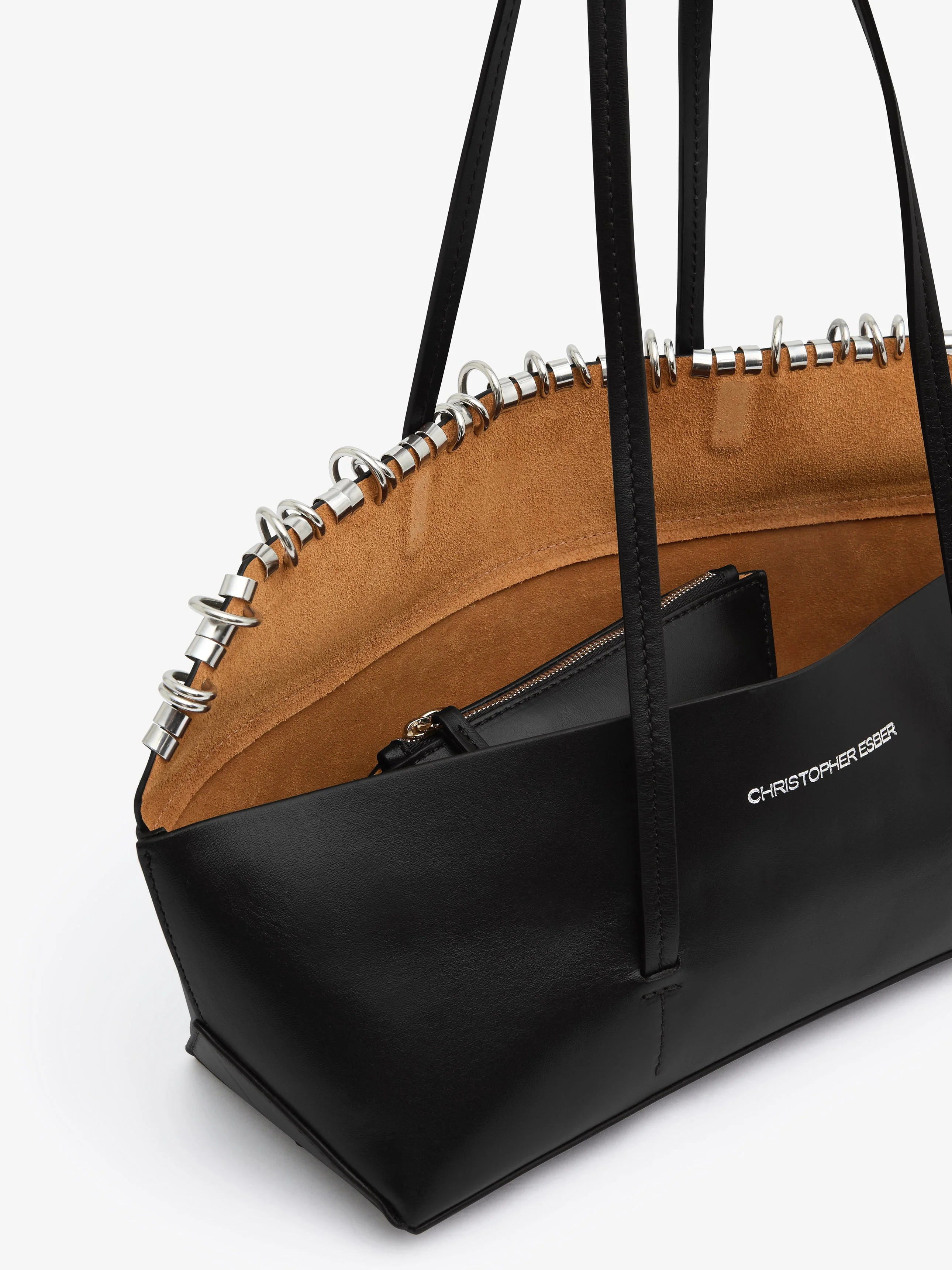 Christopher Esber - Gondola Pierced Mini Tote - Image 3