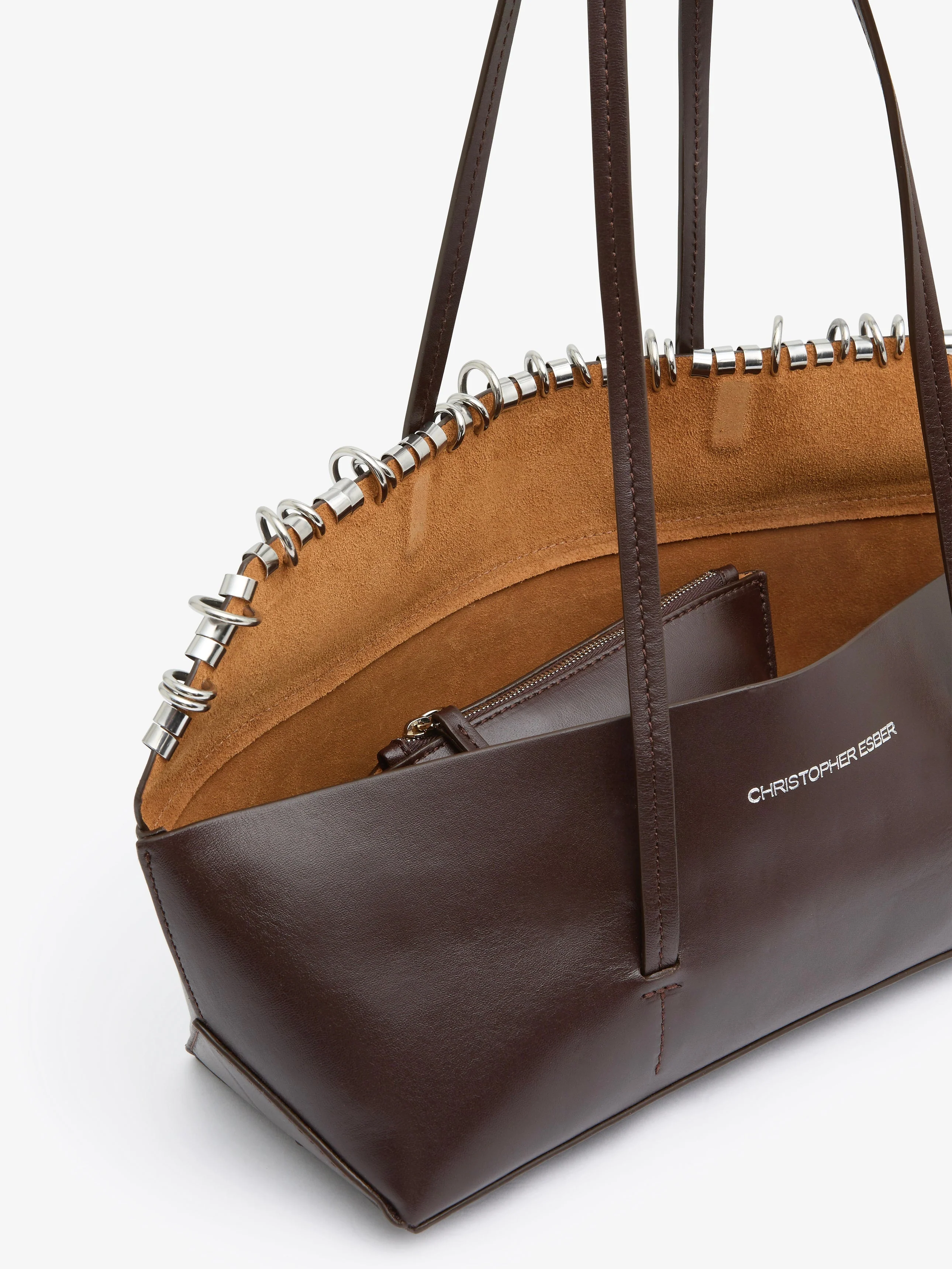 Christopher Esber - Gondola Pierced Mini Tote - Image 3