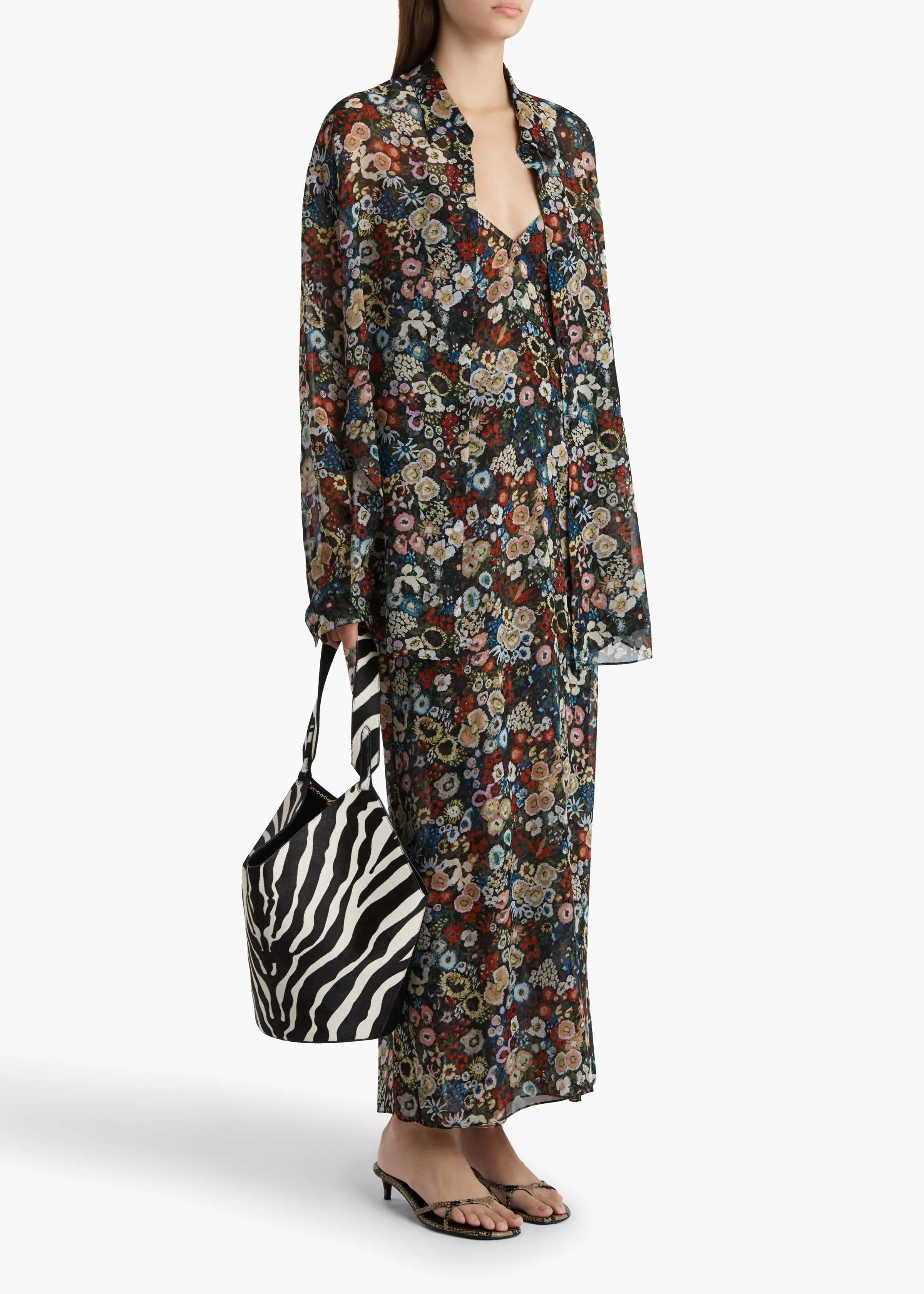 Khaite - Goya Top in Black Multi - Image 2
