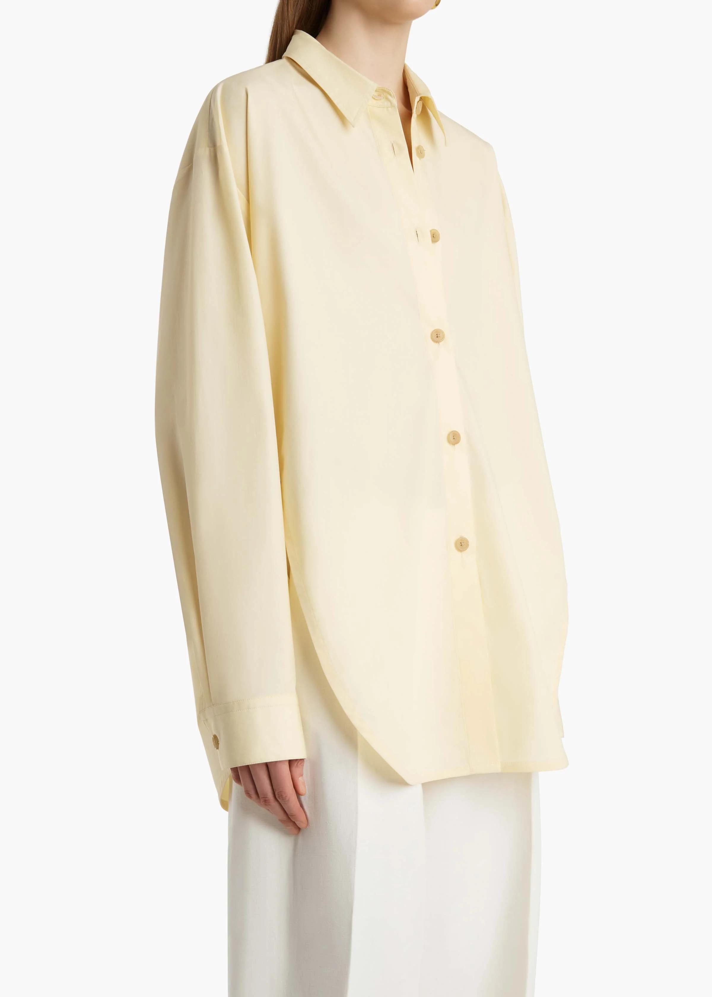 Khaite - Goya Top in Pale Yellow - Image 5