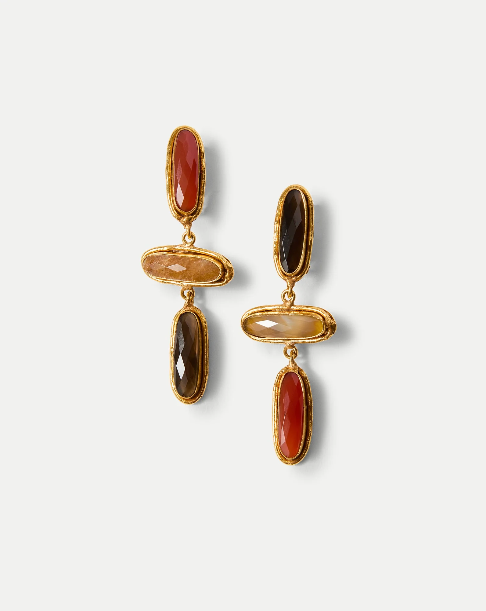 Veronica Beard - Grace Semi - Precious Stone Drop Earring