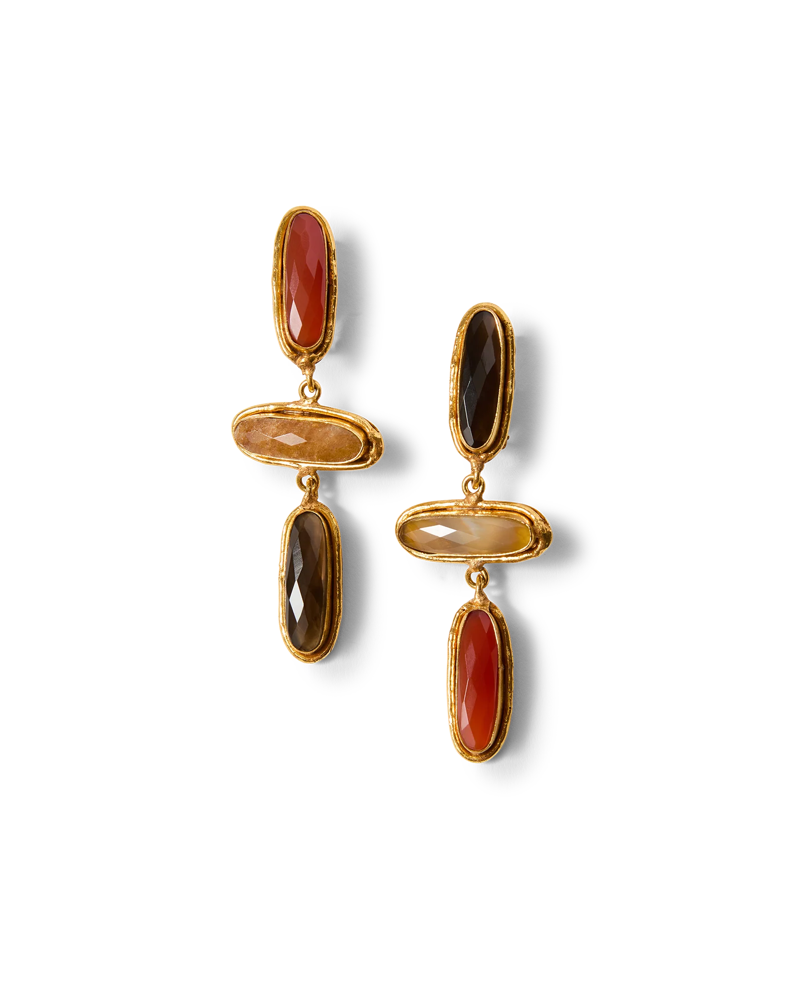Veronica Beard - Grace Semi - Precious Stone Drop Earring - Image 5