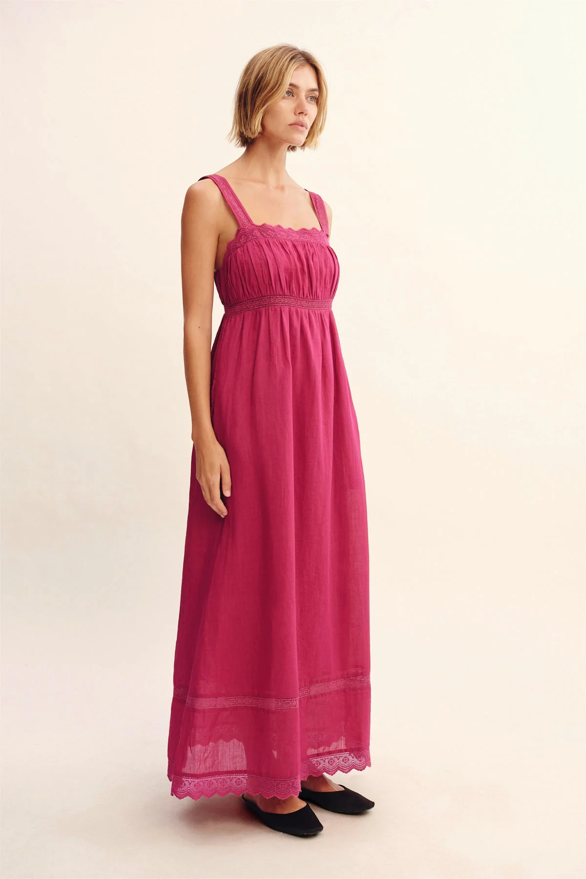 Posse - GRACE SHIFT DRESS - DRAGON FRUIT - Image 12