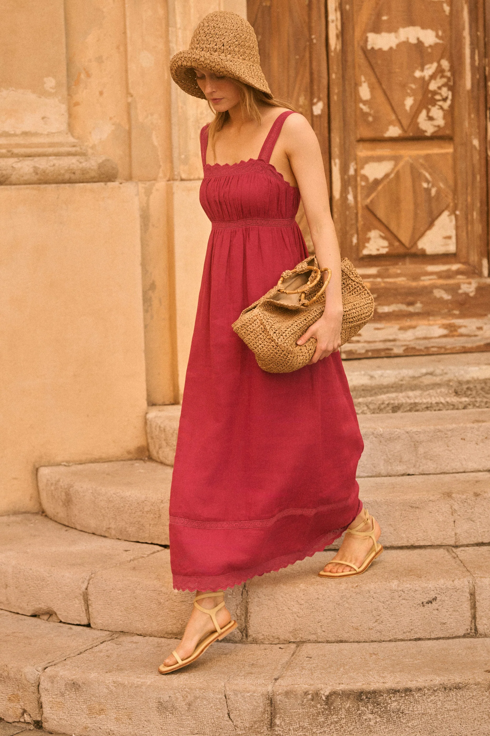 Posse - GRACE SHIFT DRESS - DRAGON FRUIT - Image 14