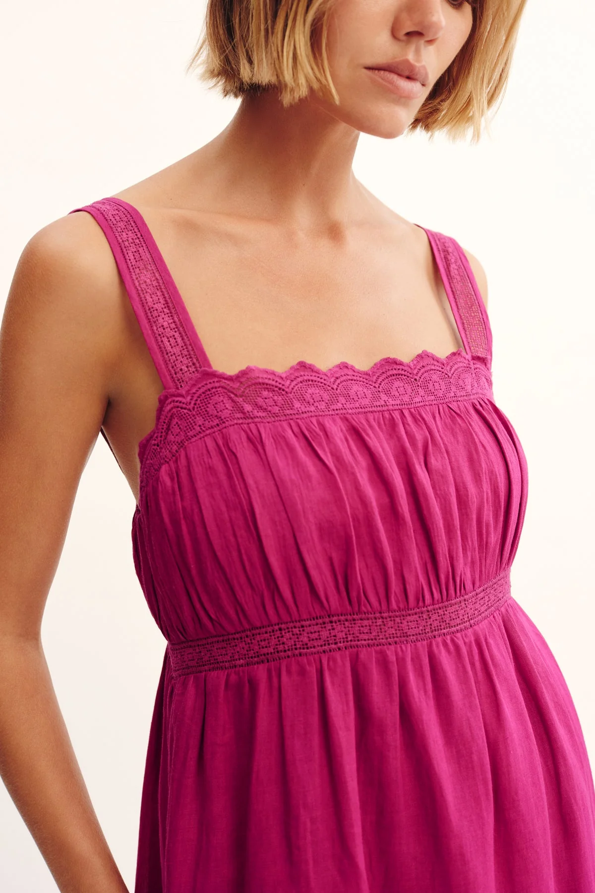 Posse - GRACE SHIFT DRESS - DRAGON FRUIT - Image 9