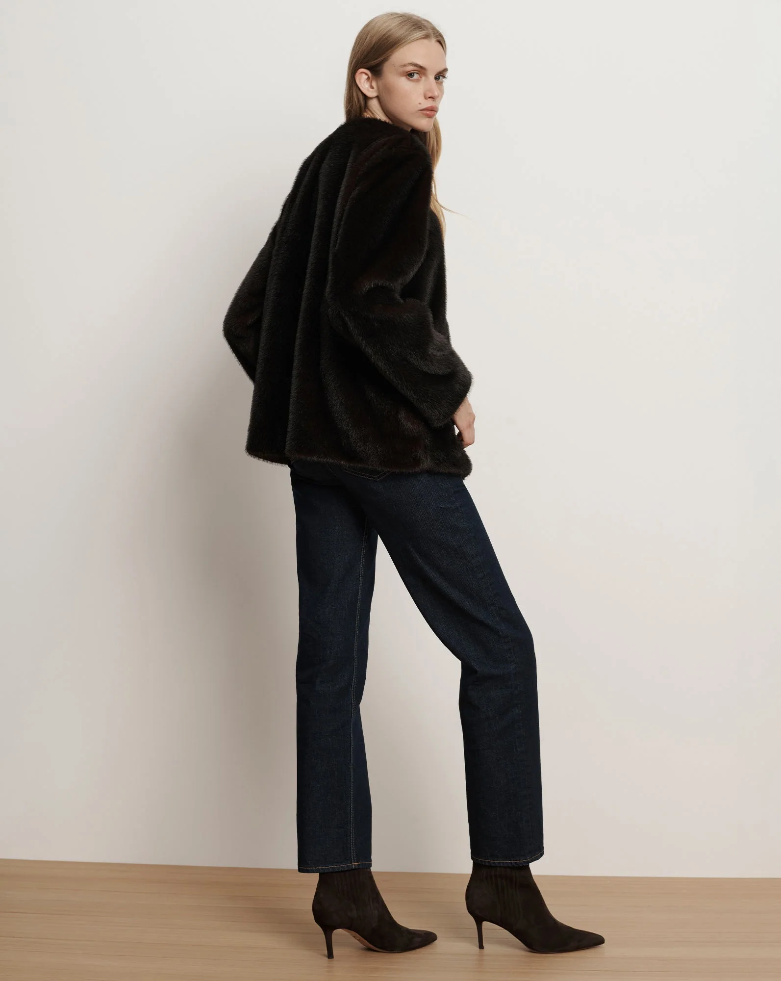 Veronica Beard - Griselda Faux Fur Coat - Image 4