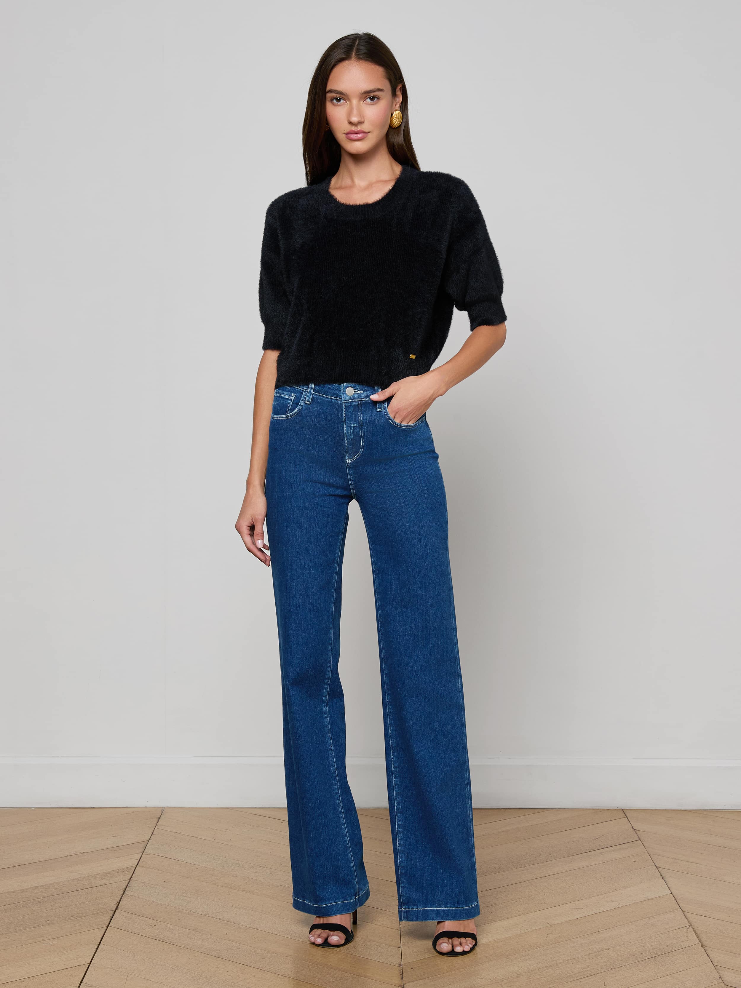L'AGENCE - Guinevere Cropped Pullover - Image 3