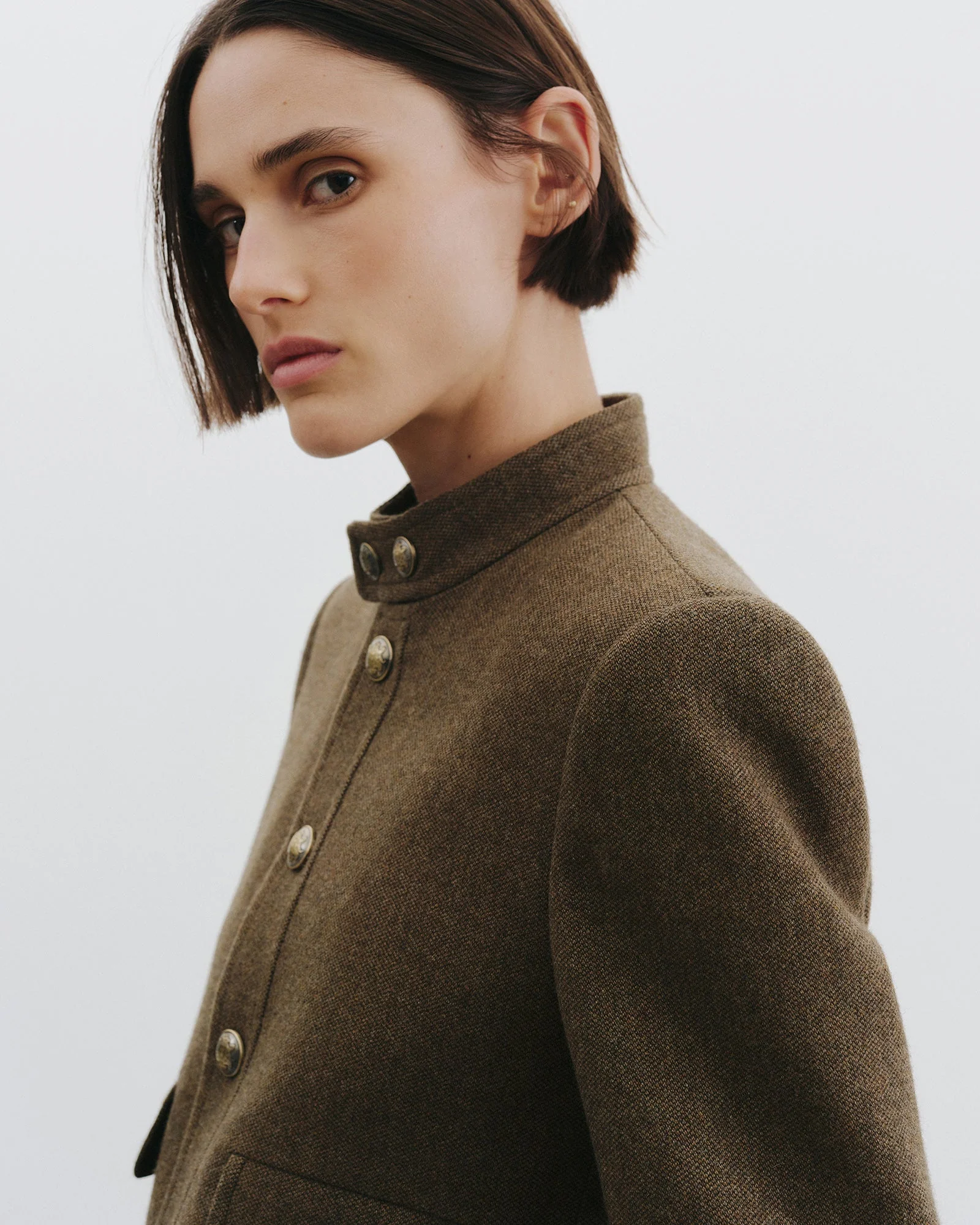 Nili Lotan - HADLEY CROPPED WOOL JACKET - Image 3