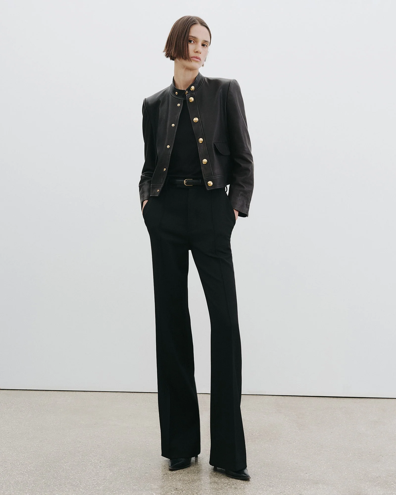 Nili Lotan - HADLEY LEATHER CROPPED JACKET - Image 6
