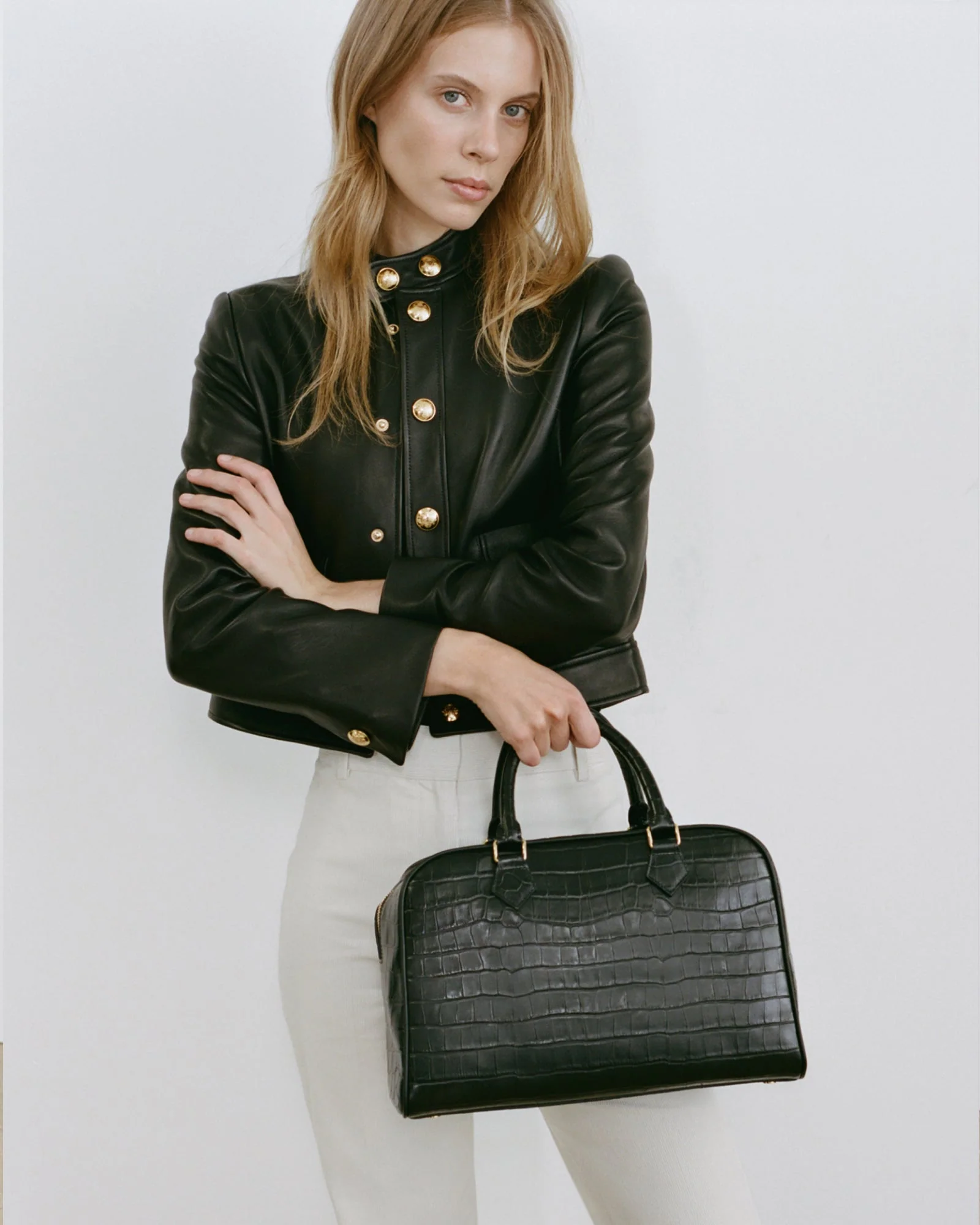 Nili Lotan - HADLEY LEATHER CROPPED JACKET - Image 7