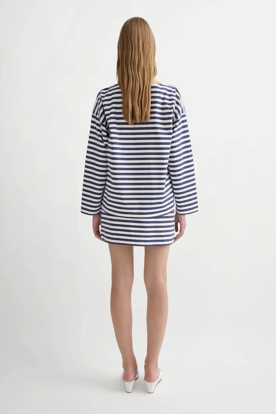 Posse - HAISLEY TOP - NAVY STRIPE - Image 4