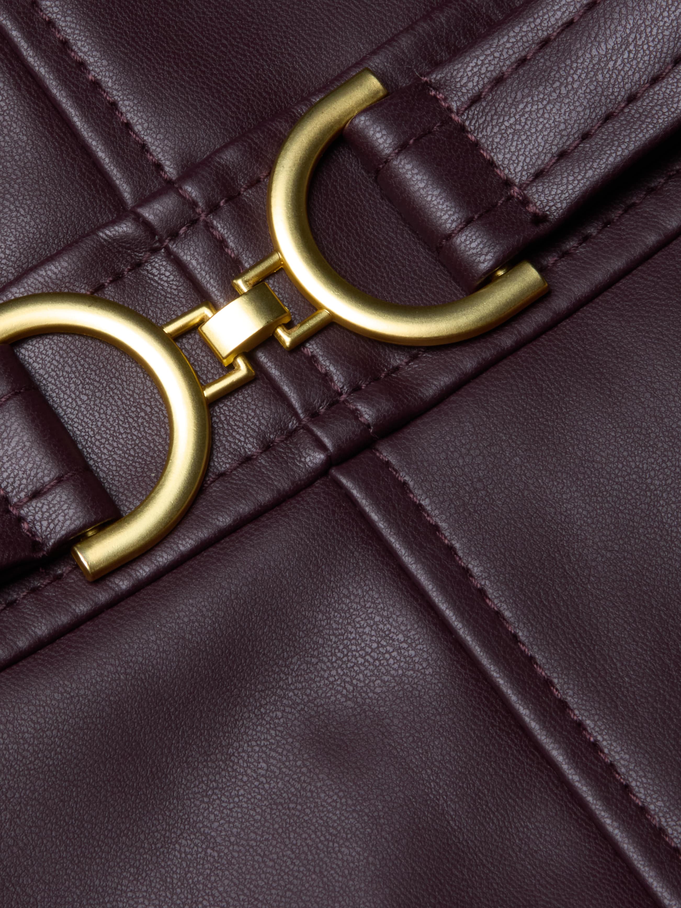 L'AGENCE - Halia Vegan Leather Dress - Image 14