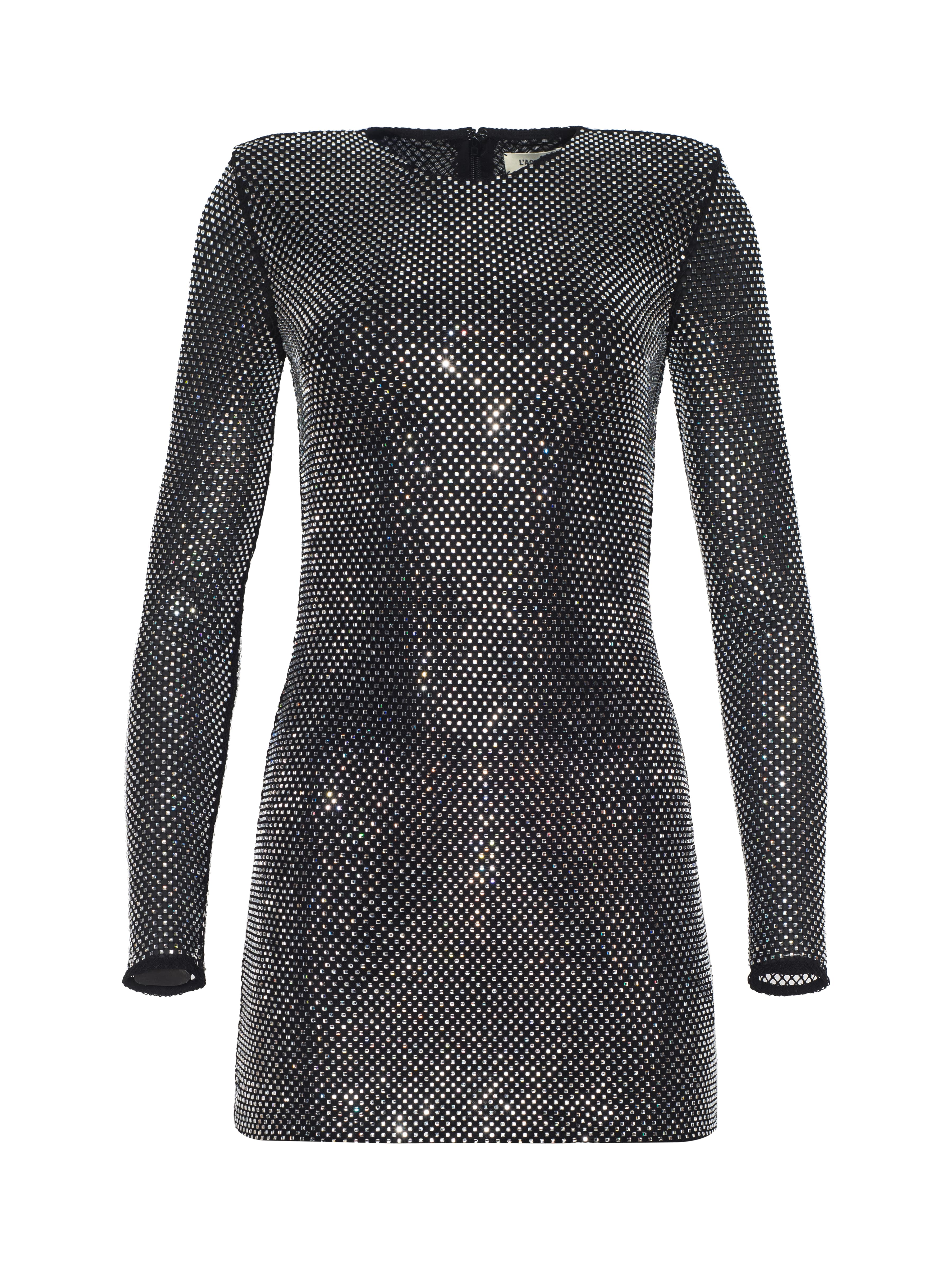 L'AGENCE - Harlynn Crystal Mini Dress - Image 16