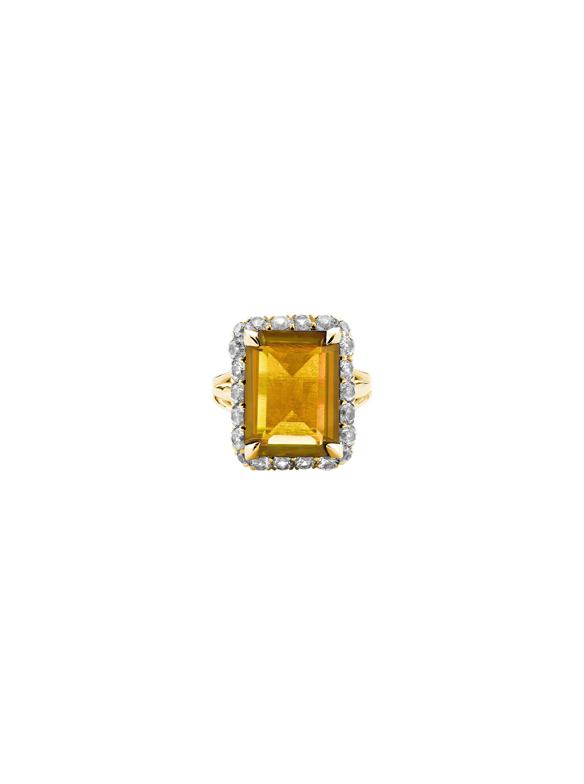 Dorsey - HASTINGS, LAB YELLOW SAPPHIRE RING, GOLD
