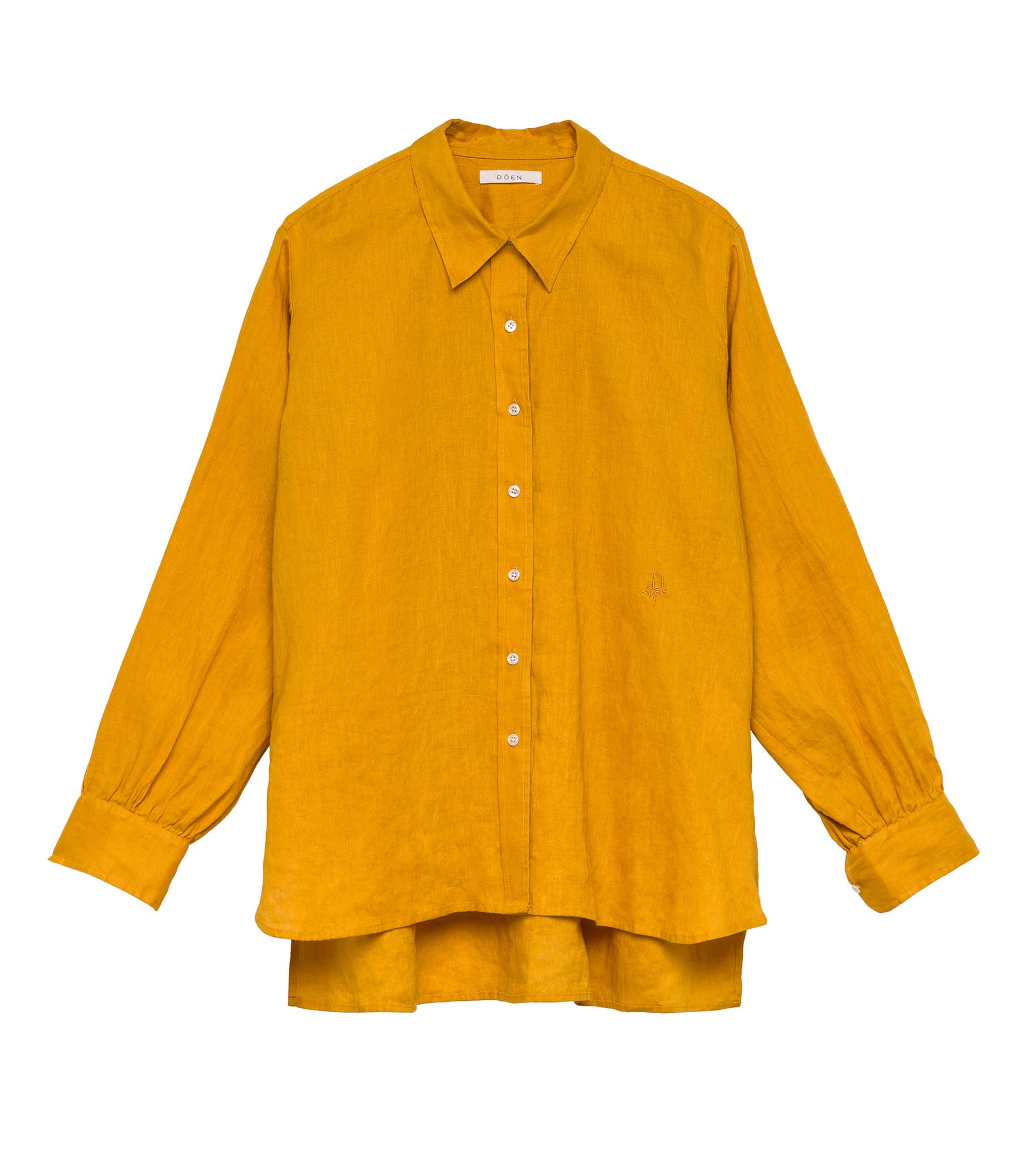 DÔEN - HAVA LINEN TOP -- SUNFLOWER - Image 8