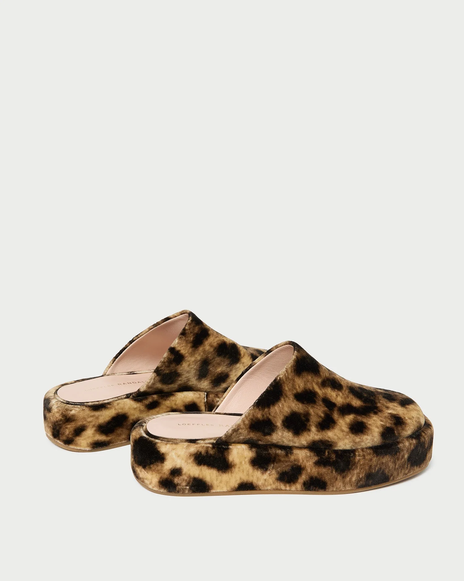 Loeffler Randall - Haven Leopard Velvet Mule - Image 4