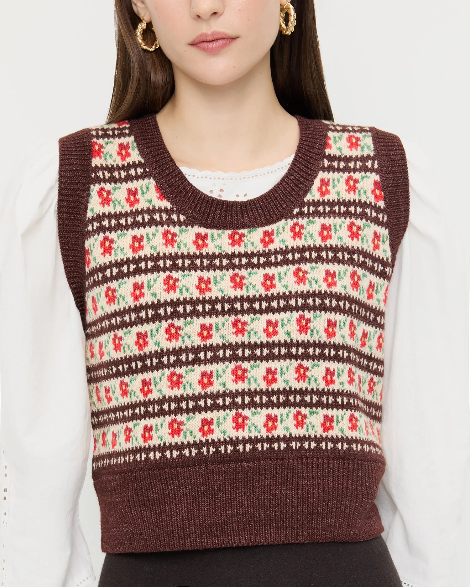 Loeffler Randall - Heather Sweater Vest - Image 4