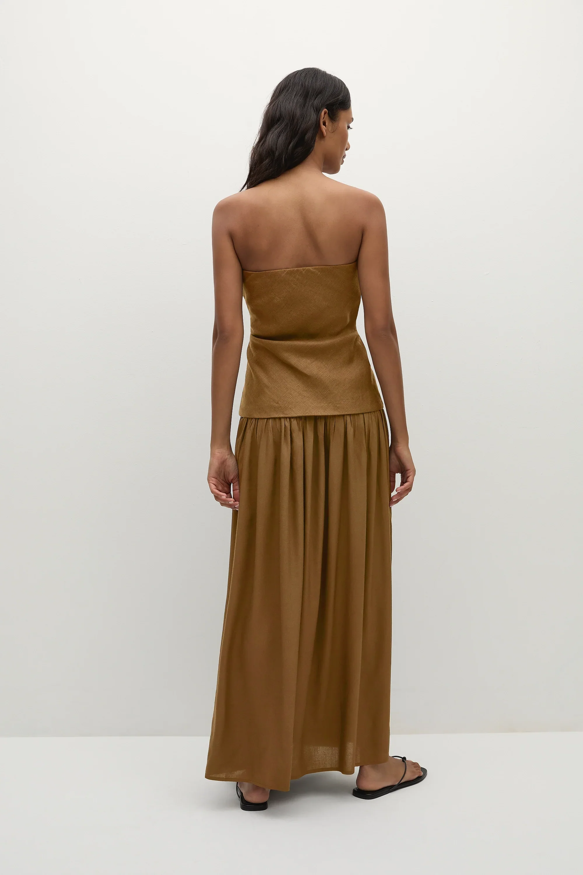 Faithfull - Hedy Maxi Dress Tobacco - Image 4