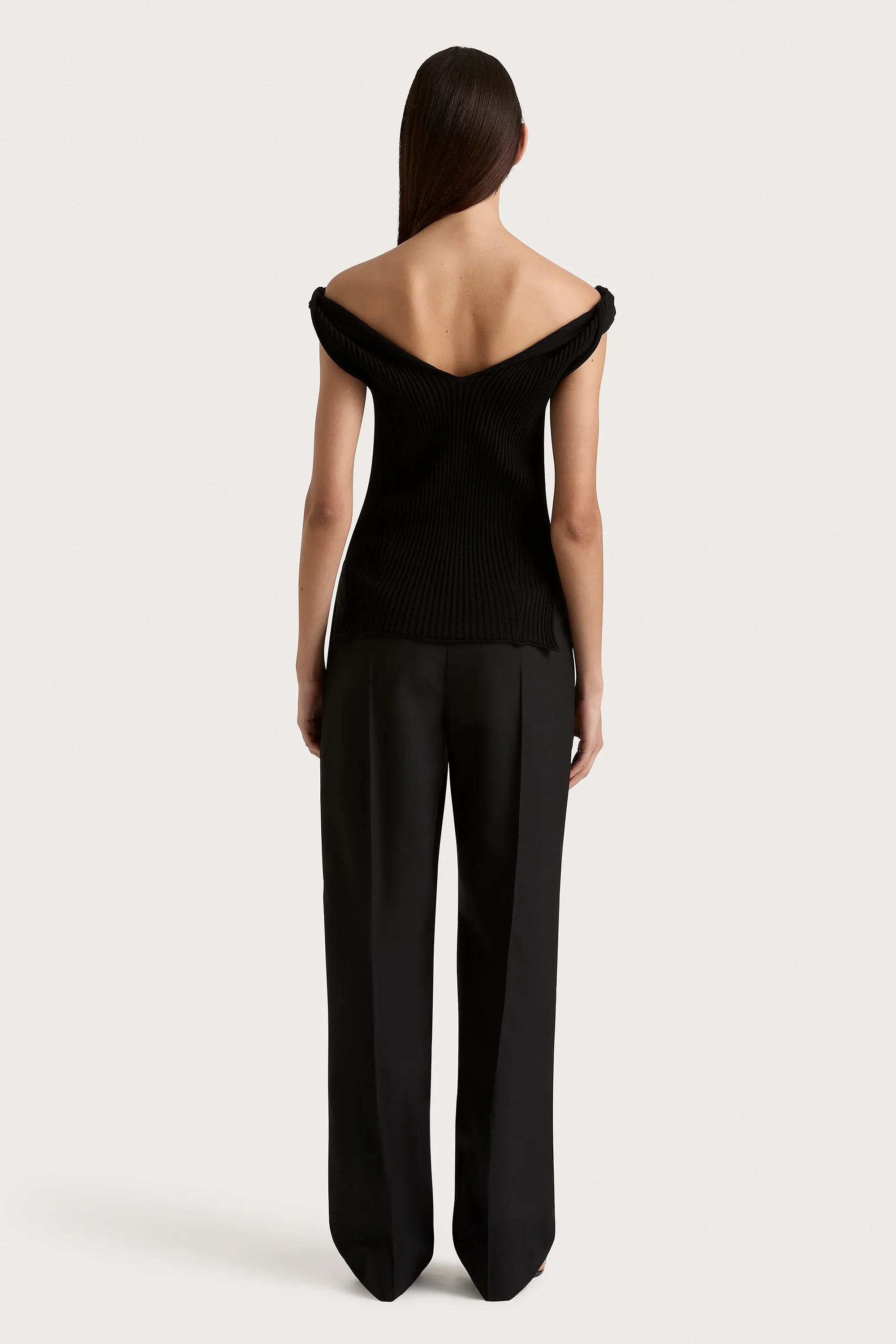 Faithfull - Heidi Knit Top Black - Final Sale - Image 4