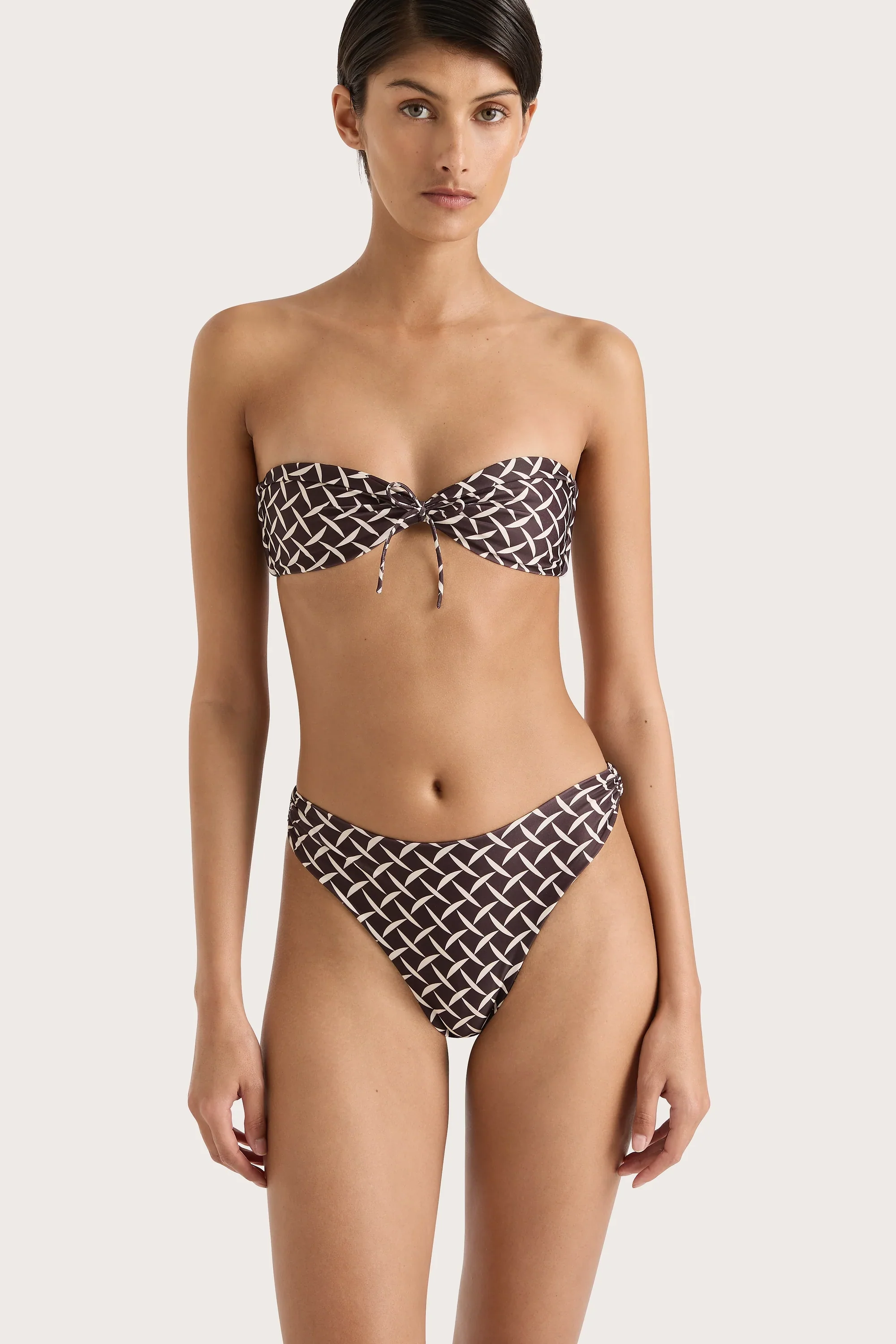 Faithfull - Henni Bikini Bottom Espresso Geo - Final Sale - Image 3