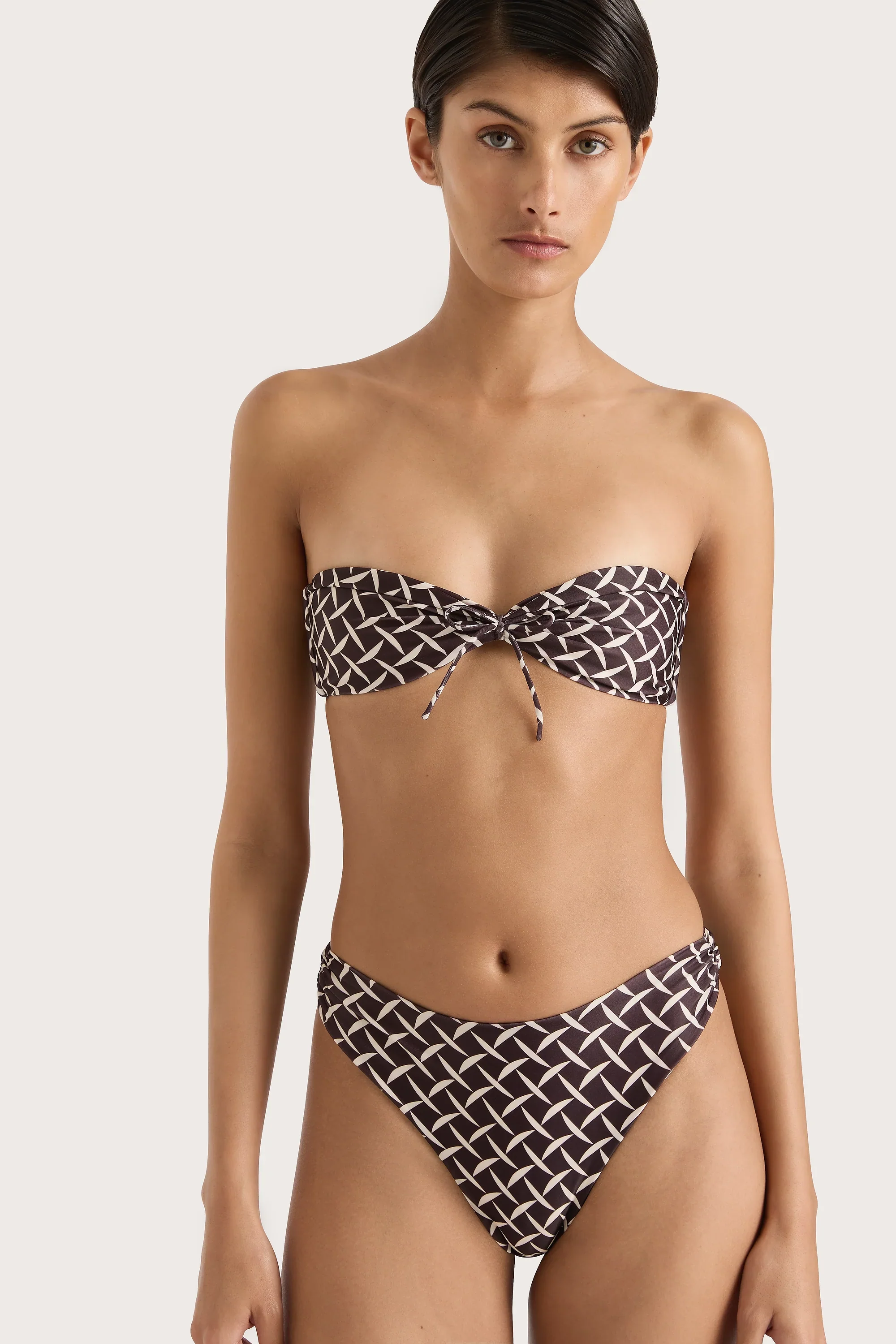 Faithfull - Henni Bikini Bottom Espresso Geo - Final Sale - Image 5