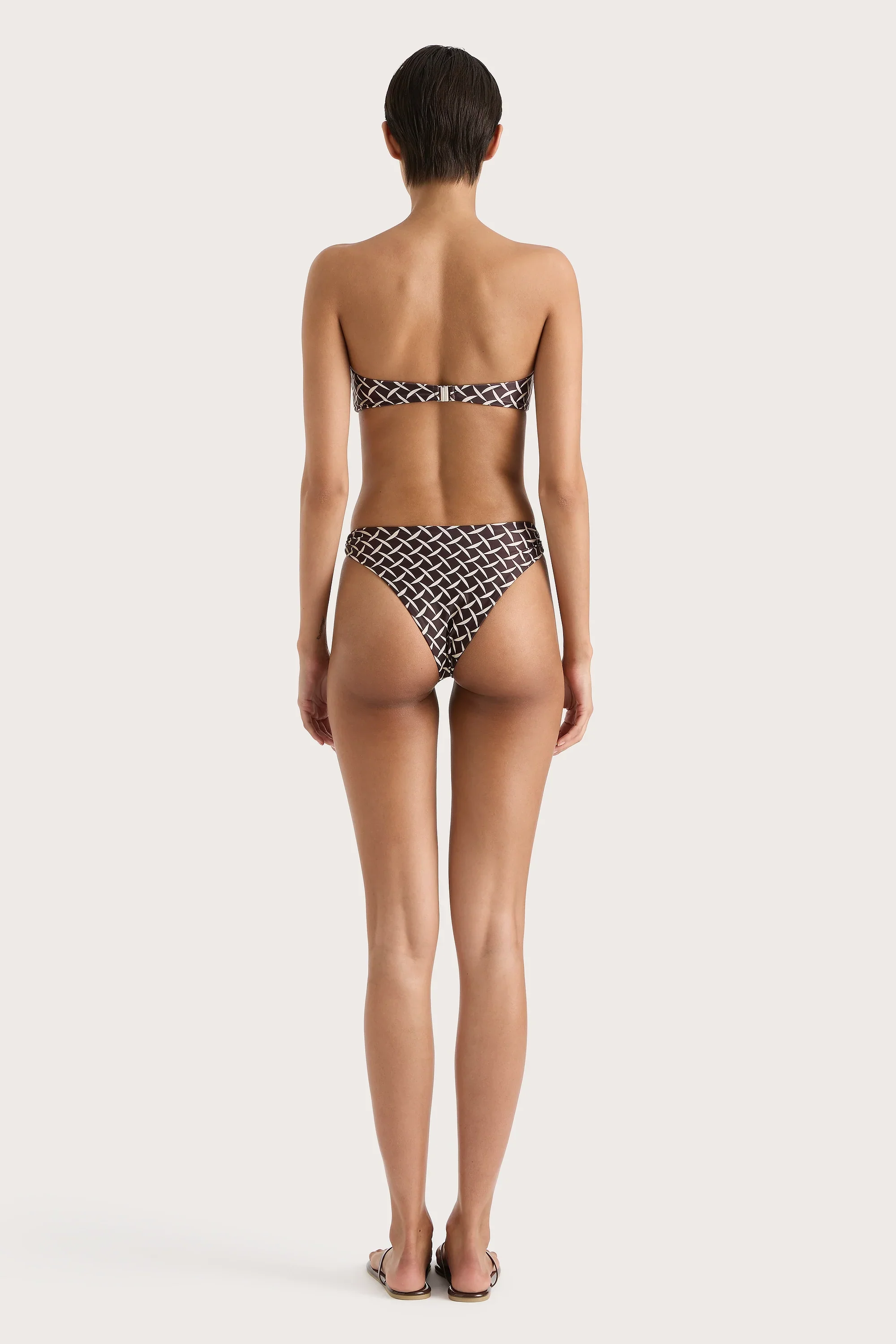 Faithfull - Henni Bikini Bottom Espresso Geo - Final Sale - Image 6