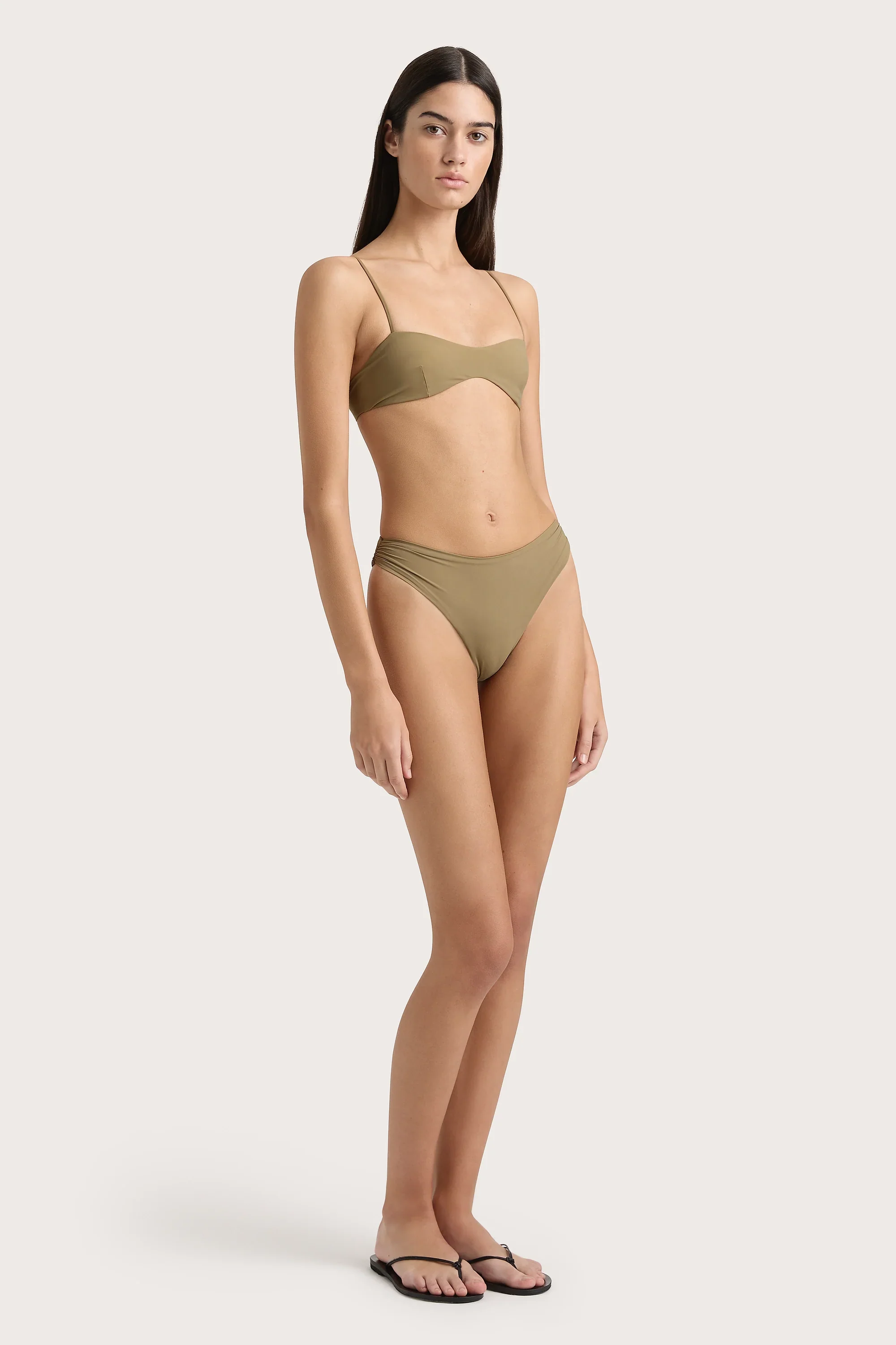 Faithfull - Henni Bikini Bottom Khaki - Final Sale - Image 3