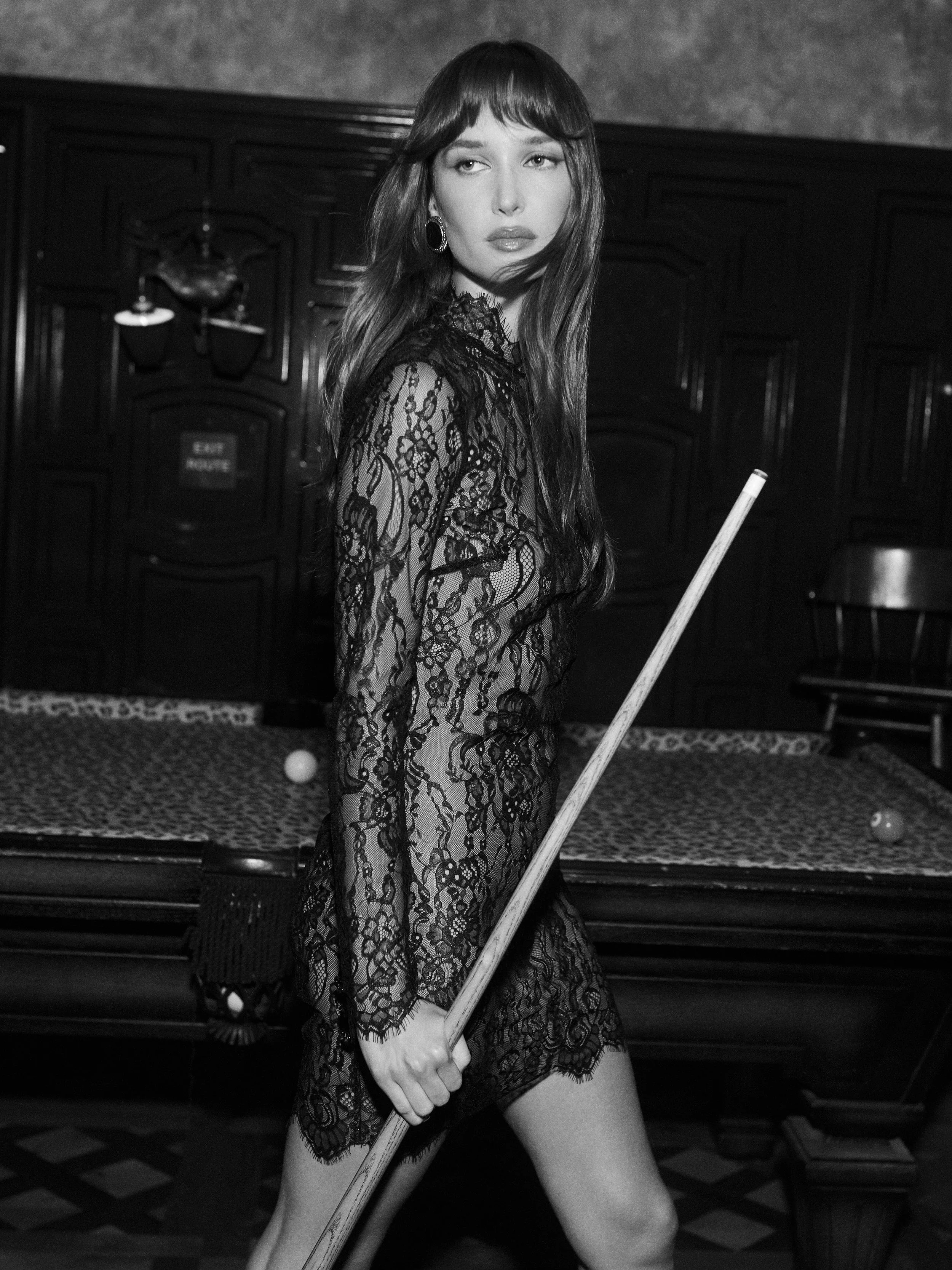 L'AGENCE - Henrietta Lace Mini Dress - Image 9