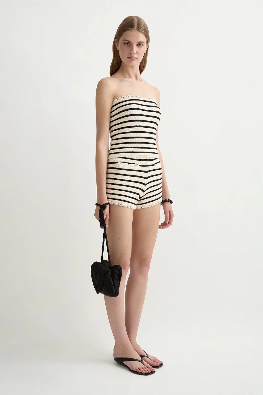 Posse - HENRY TOP - CREAM & BLACK - Image 3