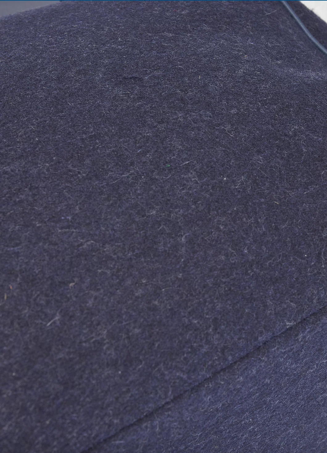 Hermes Togo & Felt Haut A Courroies 40 Handbag in Blue - Image 6