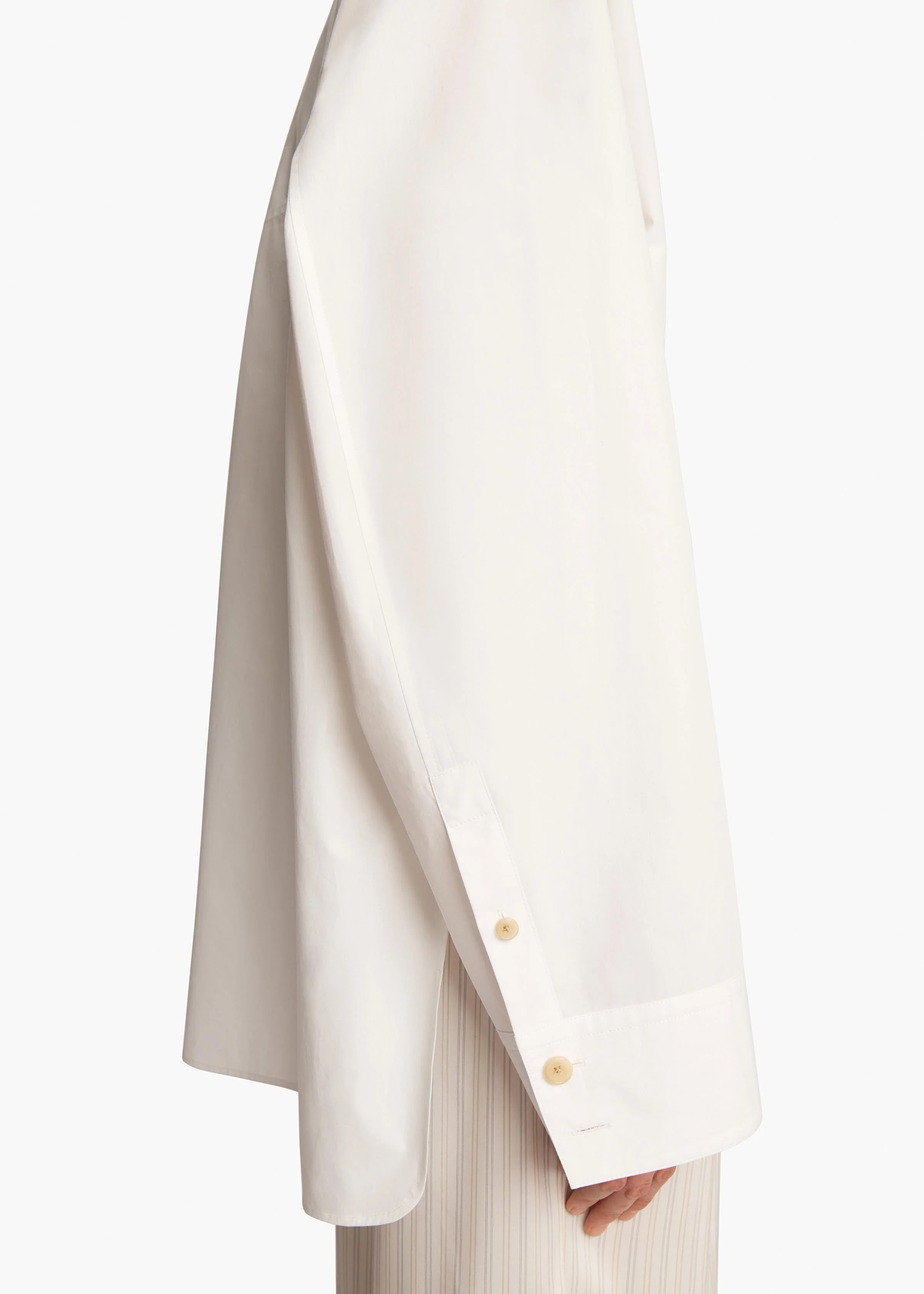 Khaite - Herschel Top in Chalk - Image 6